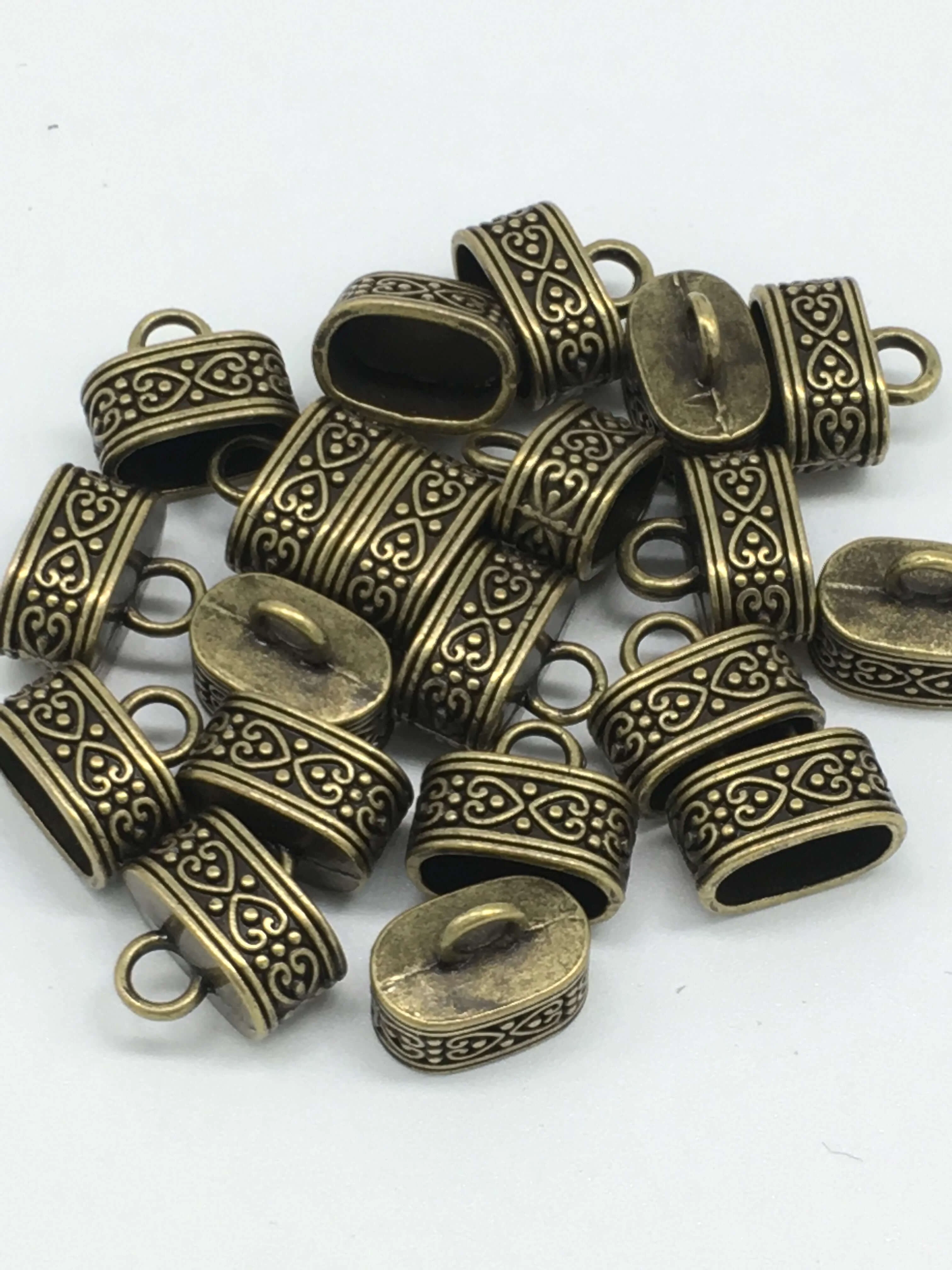 22 kt Matte Gold Plated Bead Caps 15x15x10 mm - Image 4
