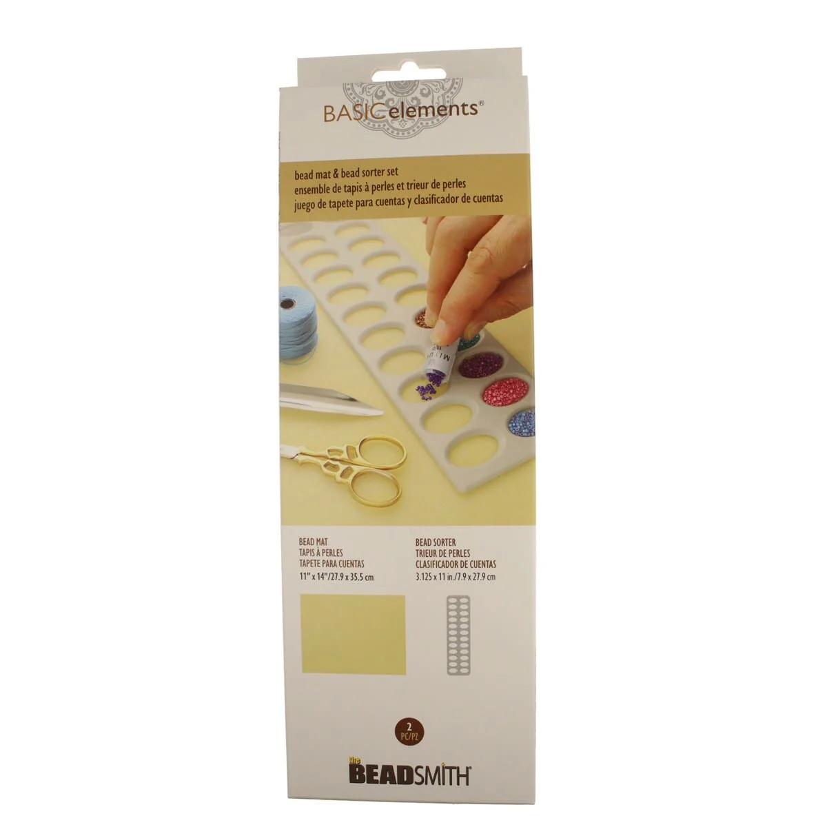 24-Hole Bead Sorter & Bead Mat Set β Perfect for Beading Projects - Image 6