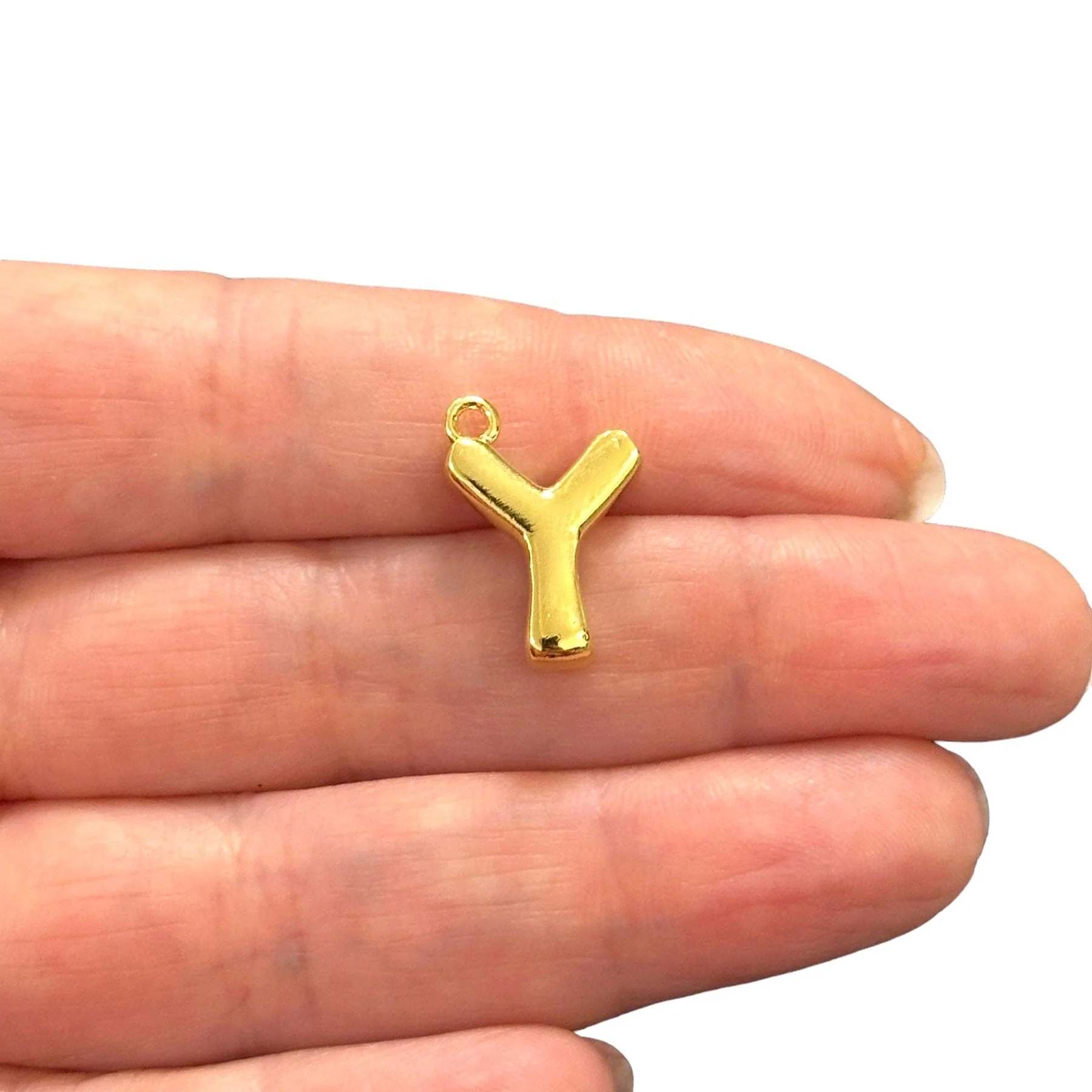 24Kt Gold Plated Balloon Letter Charm - Image 22