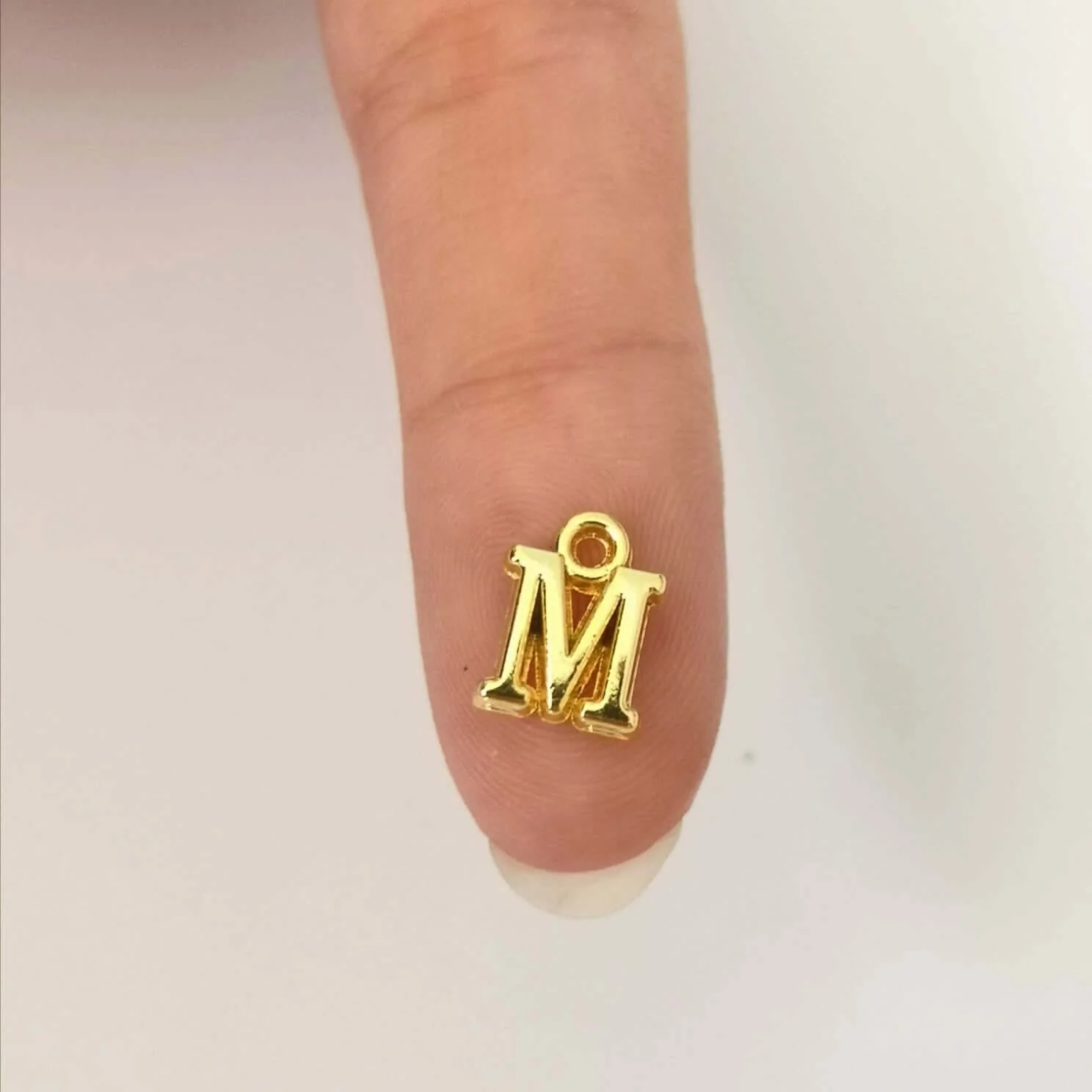 24Kt Gold Plated Brass Initial Charms - Image 14