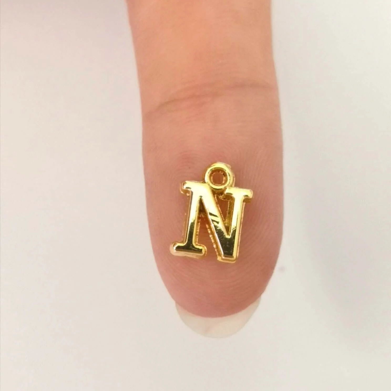 24Kt Gold Plated Brass Initial Charms - Image 15