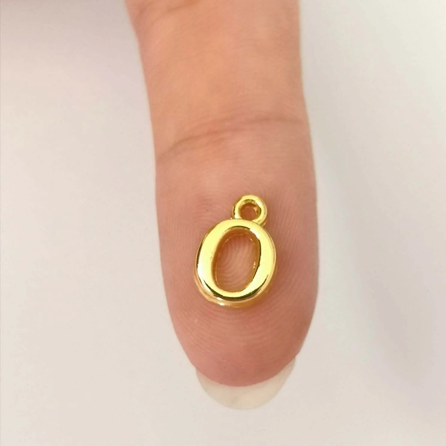 24Kt Gold Plated Brass Initial Charms - Image 16