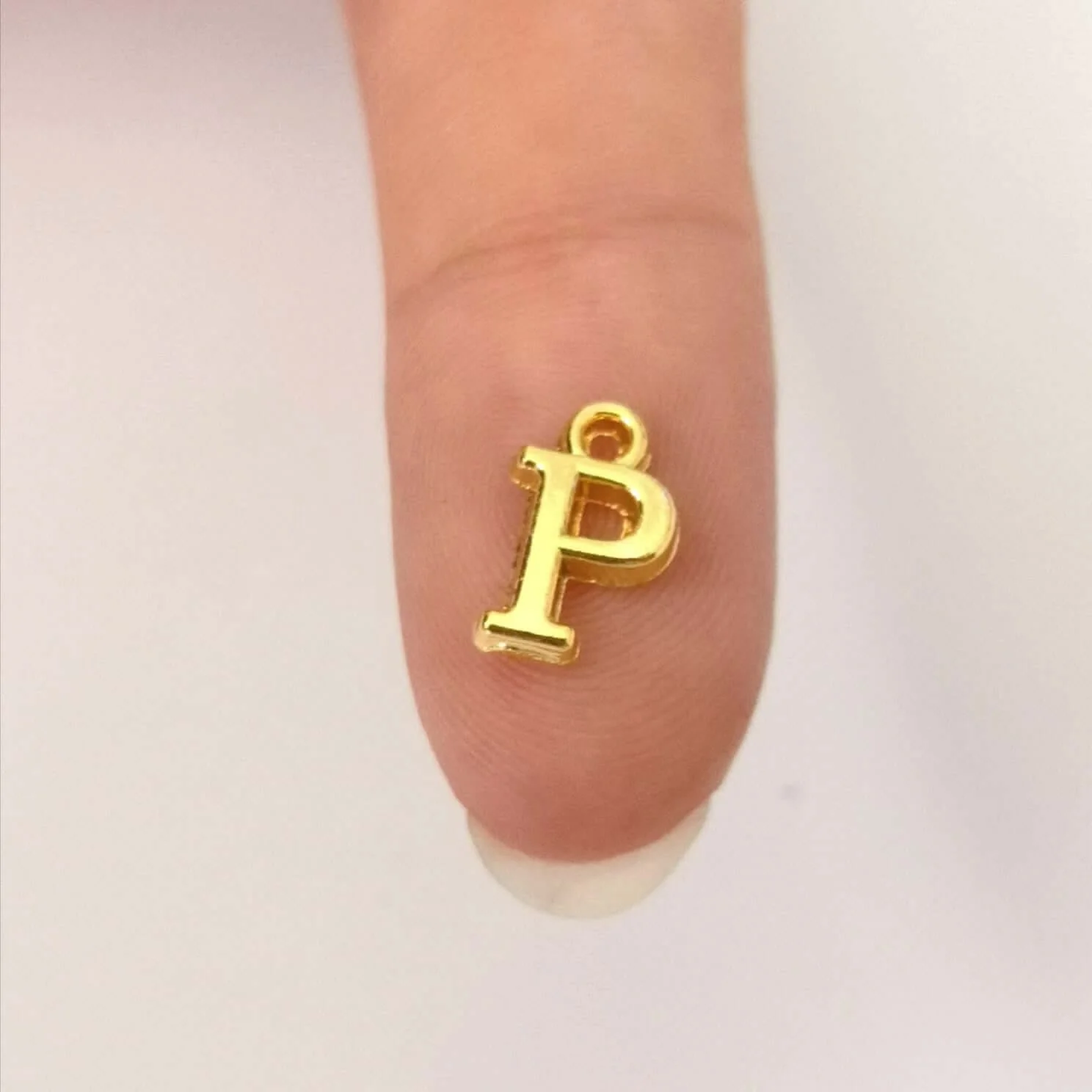 24Kt Gold Plated Brass Initial Charms - Image 17
