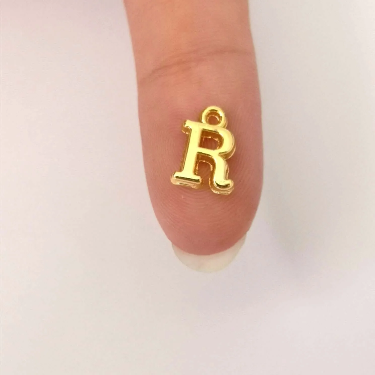 24Kt Gold Plated Brass Initial Charms - Image 18