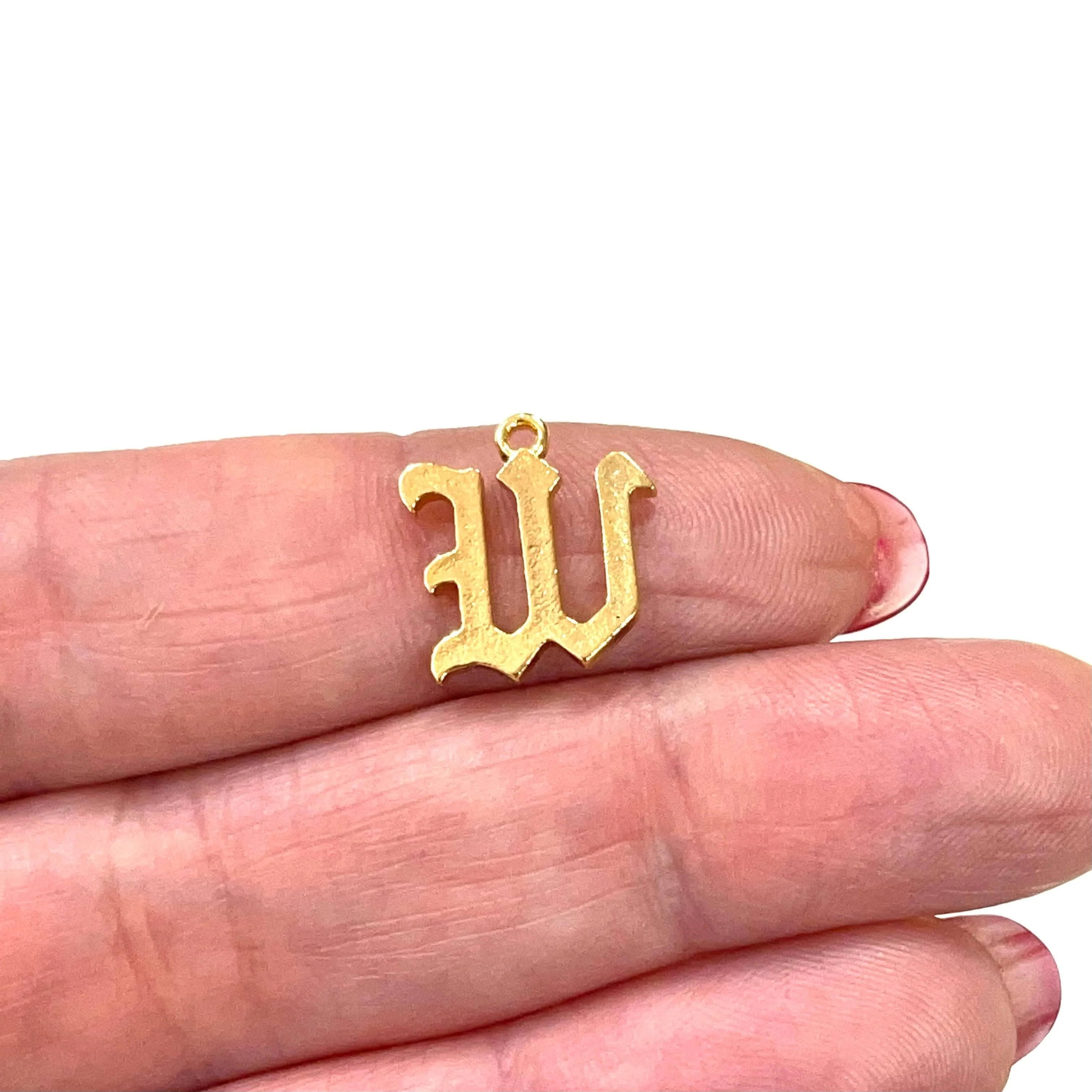 24Kt Gold Plated Initial Charms - Image 6