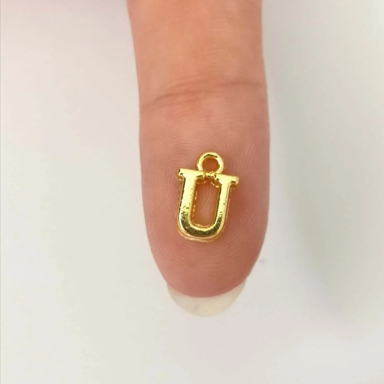 24Kt Gold Plated Brass Initial Charms - Image 21