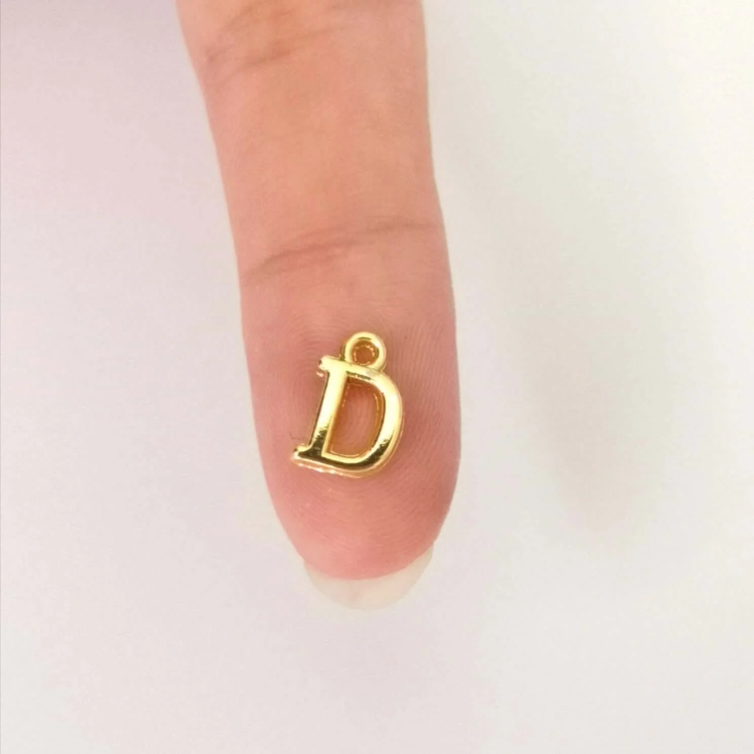 24Kt Gold Plated Brass Initial Charms - Image 5