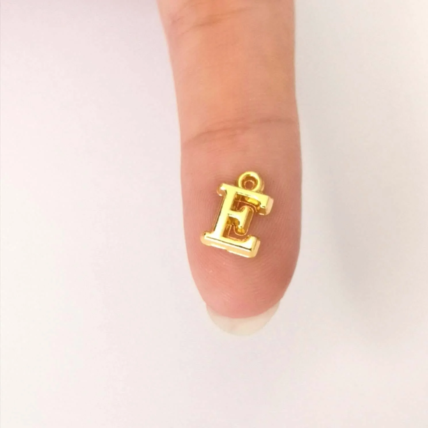 24Kt Gold Plated Brass Initial Charms - Image 6