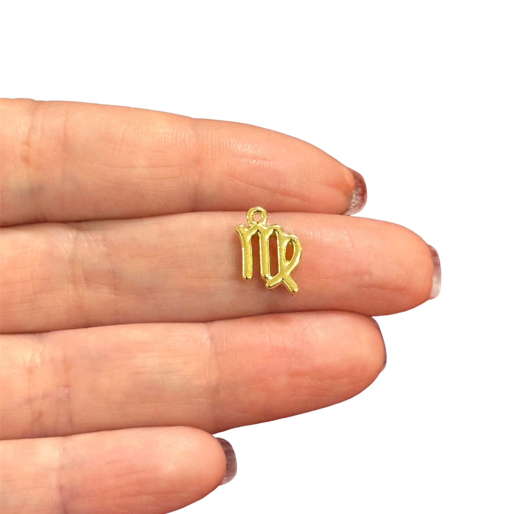 24Kt Gold Plated Brass Zodiac Horoscope Sign, - Image 12