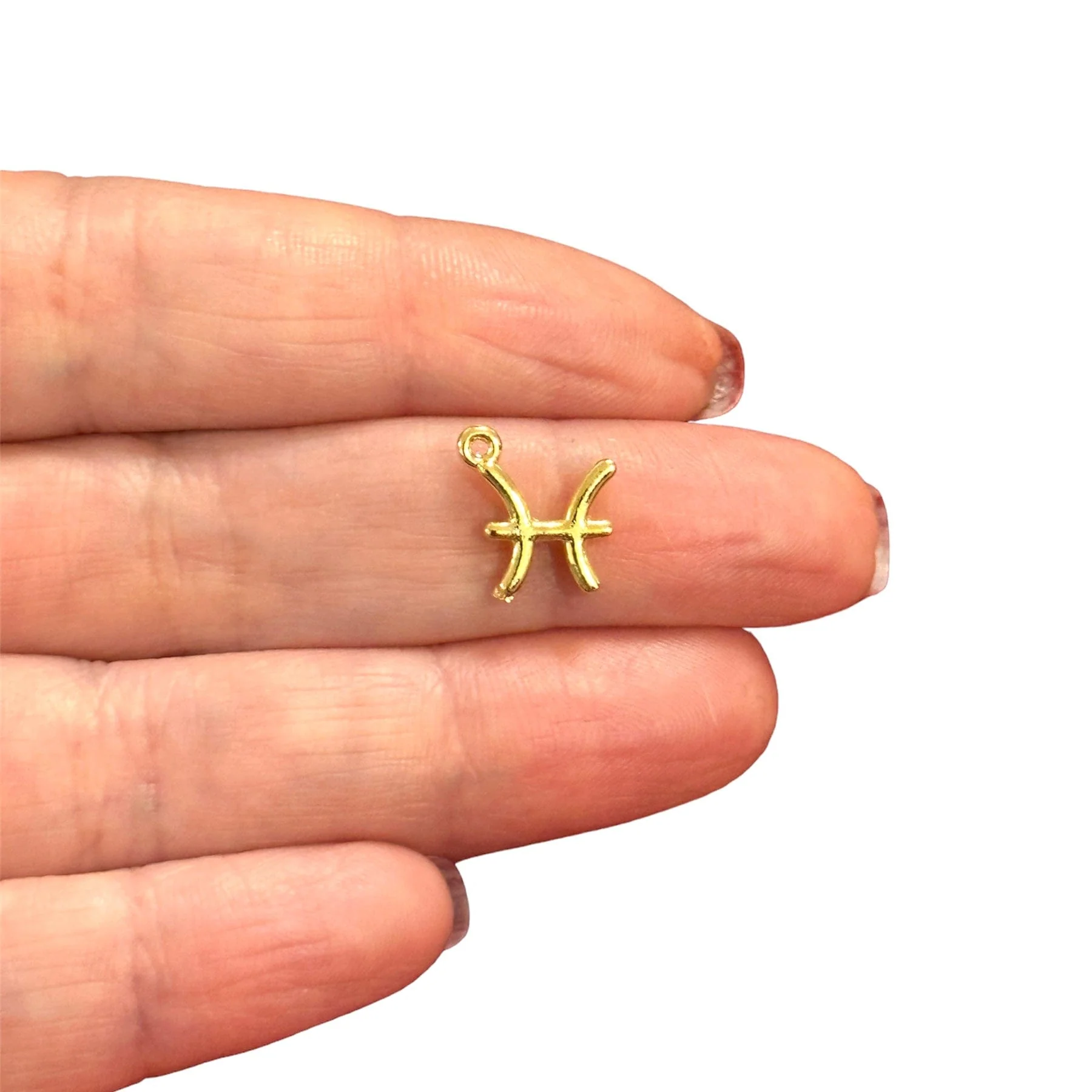 24Kt Gold Plated Brass Zodiac Horoscope Sign, - Image 4