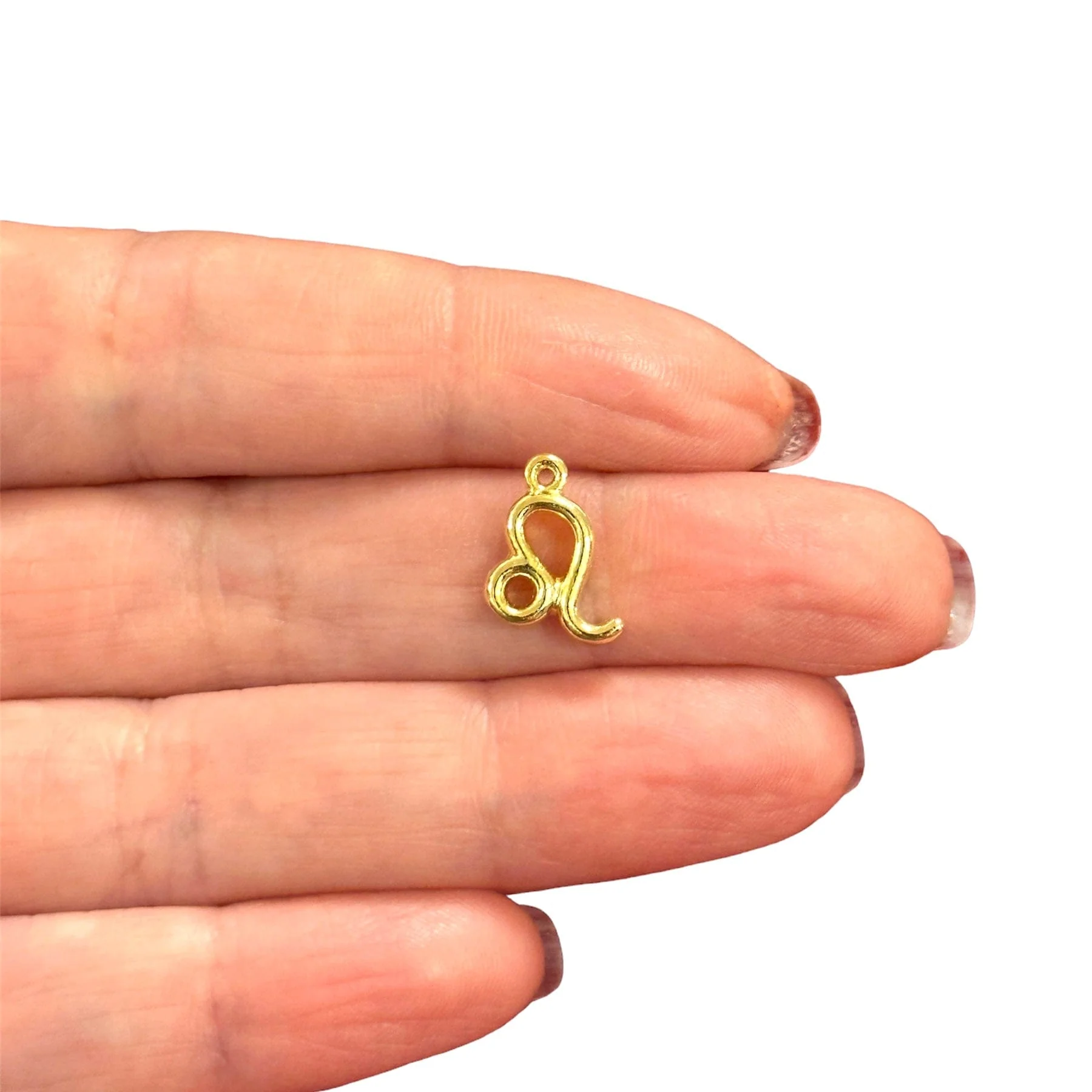 24Kt Gold Plated Brass Zodiac Horoscope Sign, - Image 6