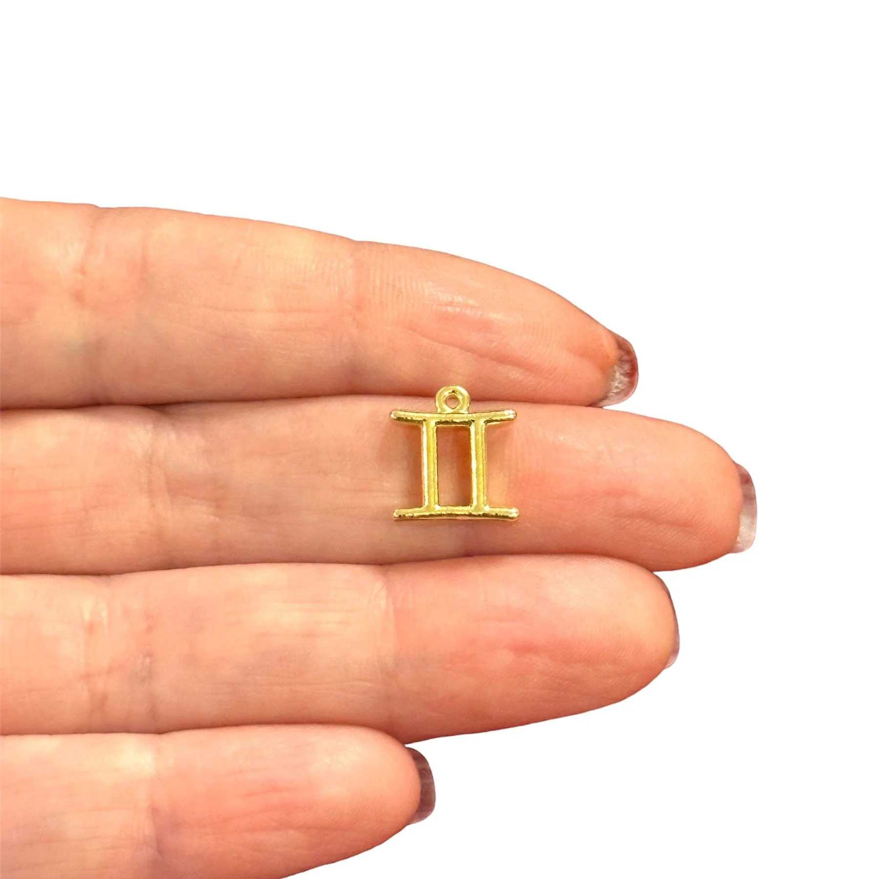 24Kt Gold Plated Brass Zodiac Horoscope Sign, - Image 9