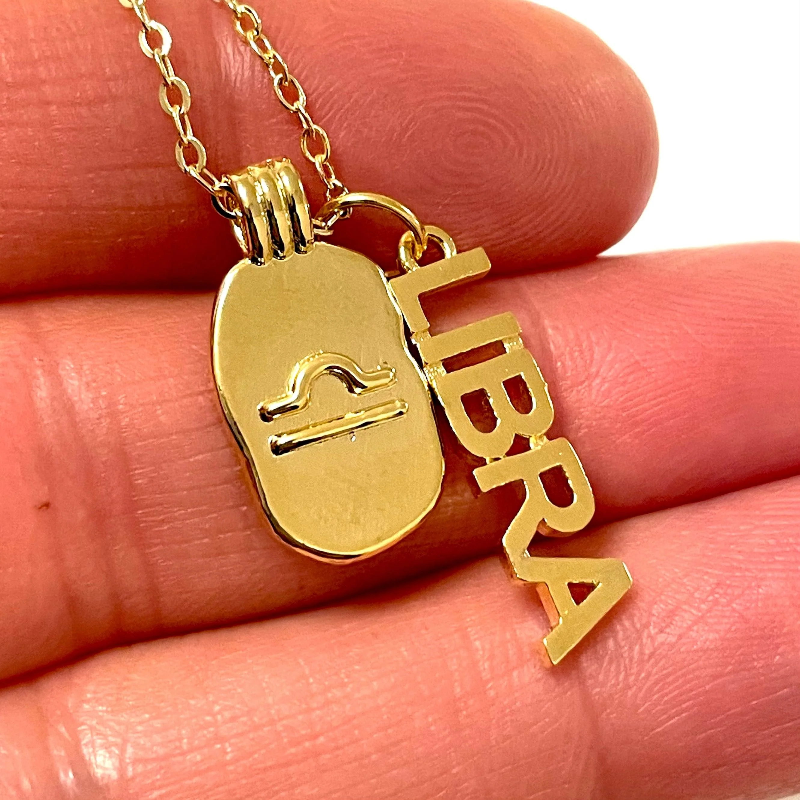24Kt Gold Plated Brass Zodiac Horoscope Sign, Constellation Medallion Pendant, Celestial Astrology Charm for Necklace Jewelry Making-Chain&Jump Rings Not Included - Image 10