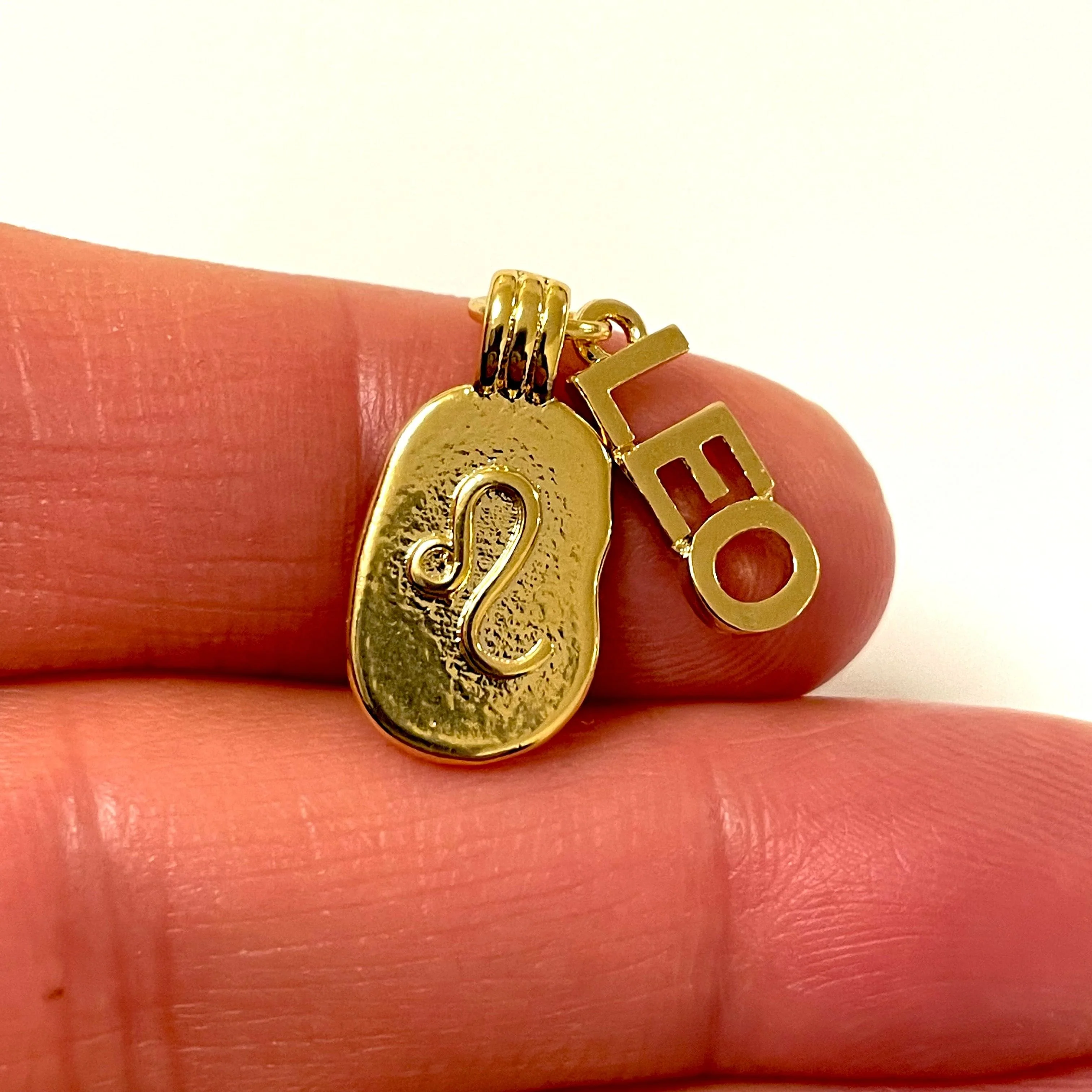 24Kt Gold Plated Brass Zodiac Horoscope Sign, Constellation Medallion Pendant, Celestial Astrology Charm for Necklace Jewelry Making-Chain&Jump Rings Not Included - Image 11