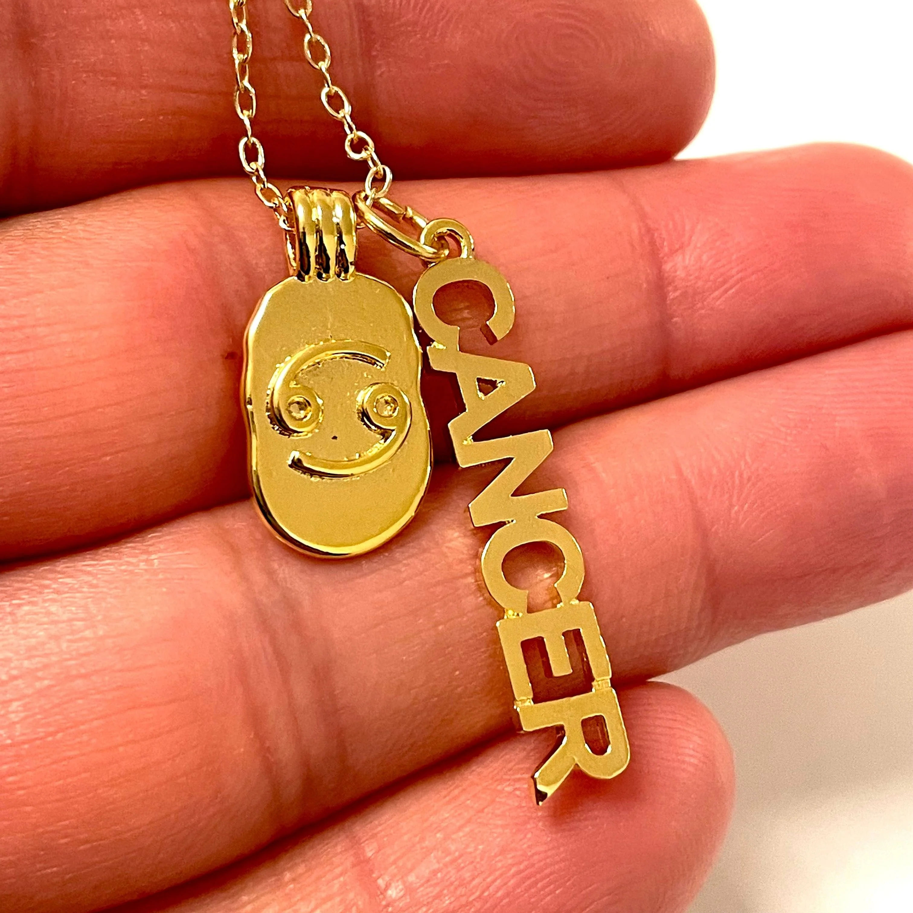 24Kt Gold Plated Brass Zodiac Horoscope Sign, Constellation Medallion Pendant, Celestial Astrology Charm for Necklace Jewelry Making-Chain&Jump Rings Not Included - Image 13