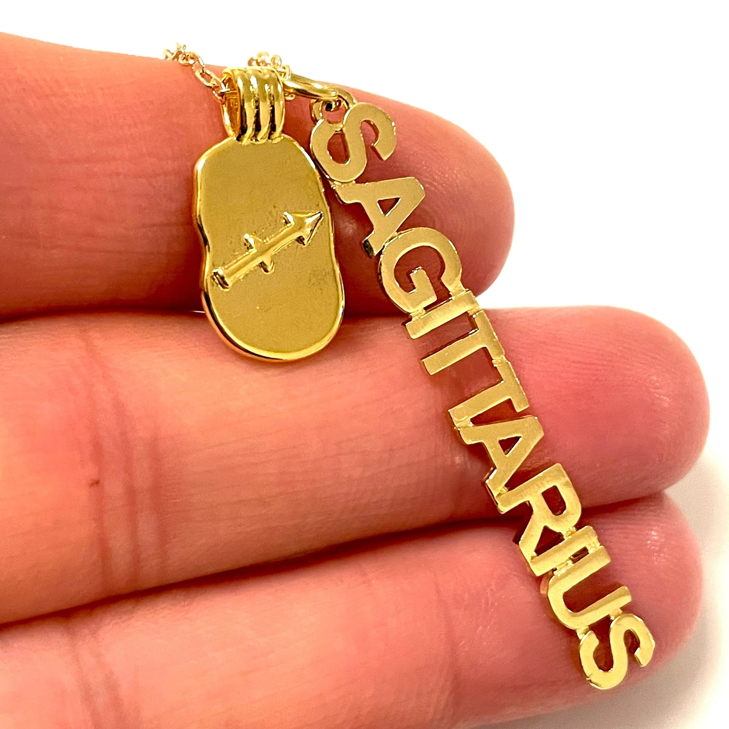 24Kt Gold Plated Brass Zodiac Horoscope Sign, Constellation Medallion Pendant, Celestial Astrology Charm for Necklace Jewelry Making-Chain&Jump Rings Not Included - Image 17