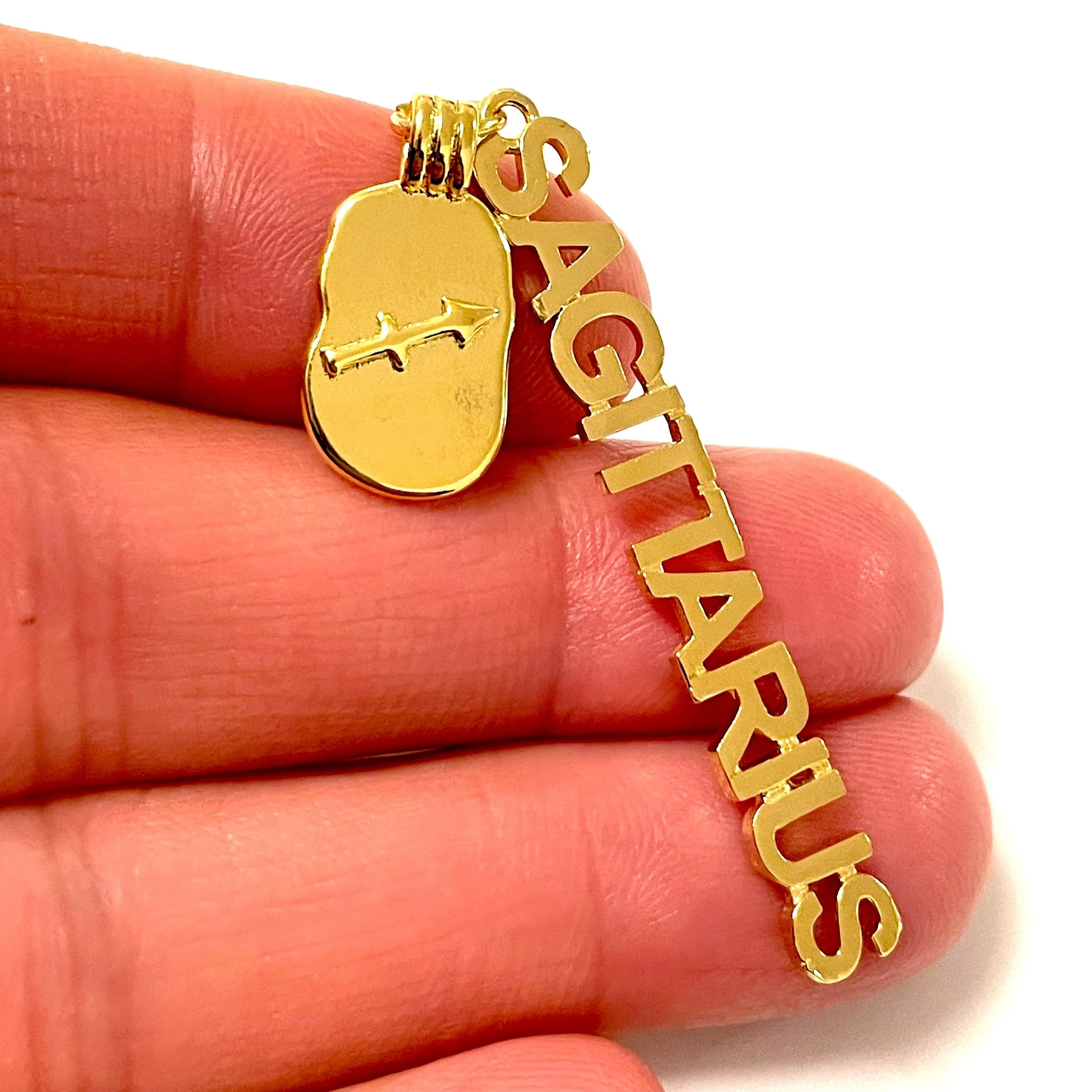 24Kt Gold Plated Brass Zodiac Horoscope Sign, Constellation Medallion Pendant, Celestial Astrology Charm for Necklace Jewelry Making-Chain&Jump Rings Not Included - Image 6