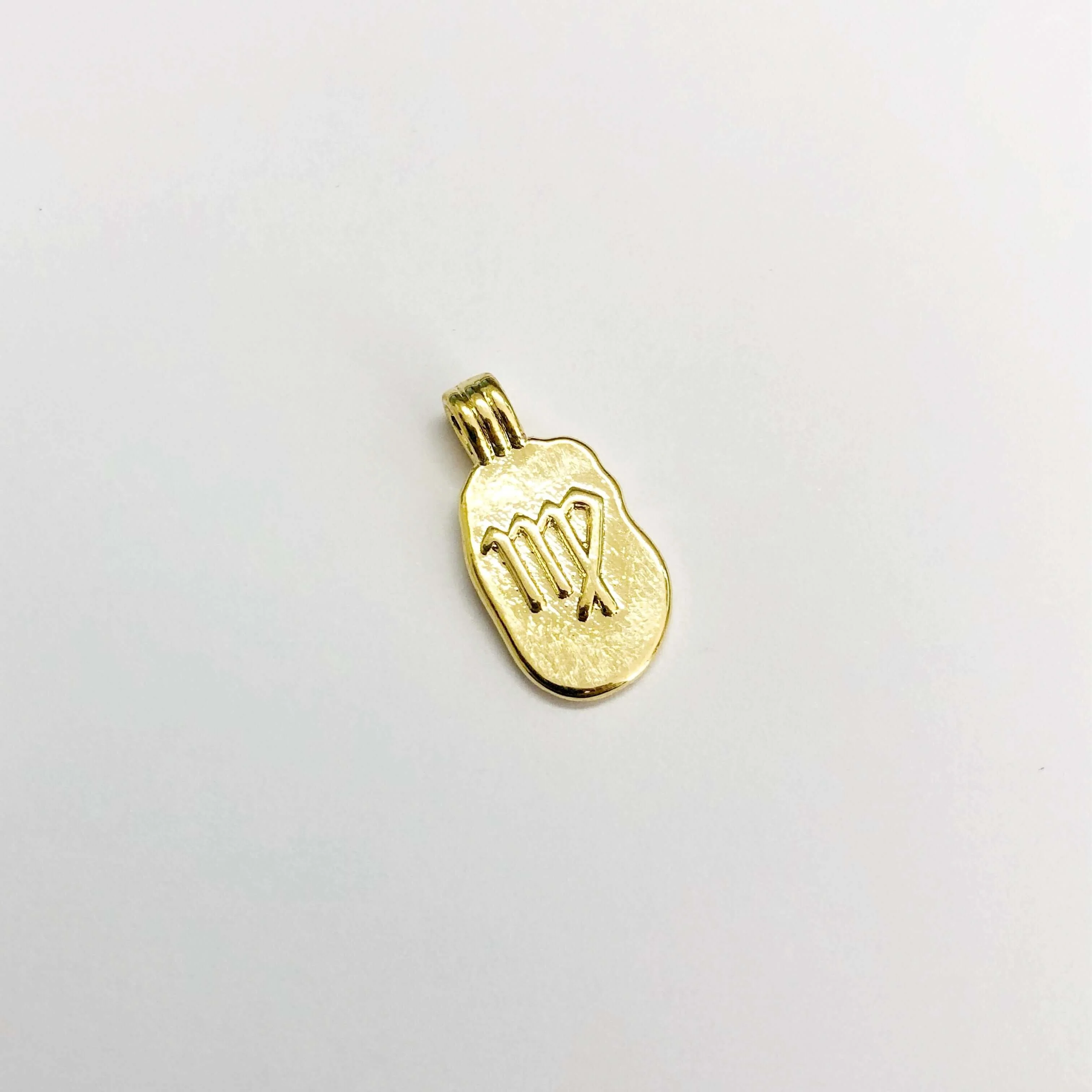 24Kt Gold Plated Brass Zodiac Horoscope Sign, Constellation Medallion Pendant, Celestial Astrology Charm for Necklace Jewelry Making - Image 12