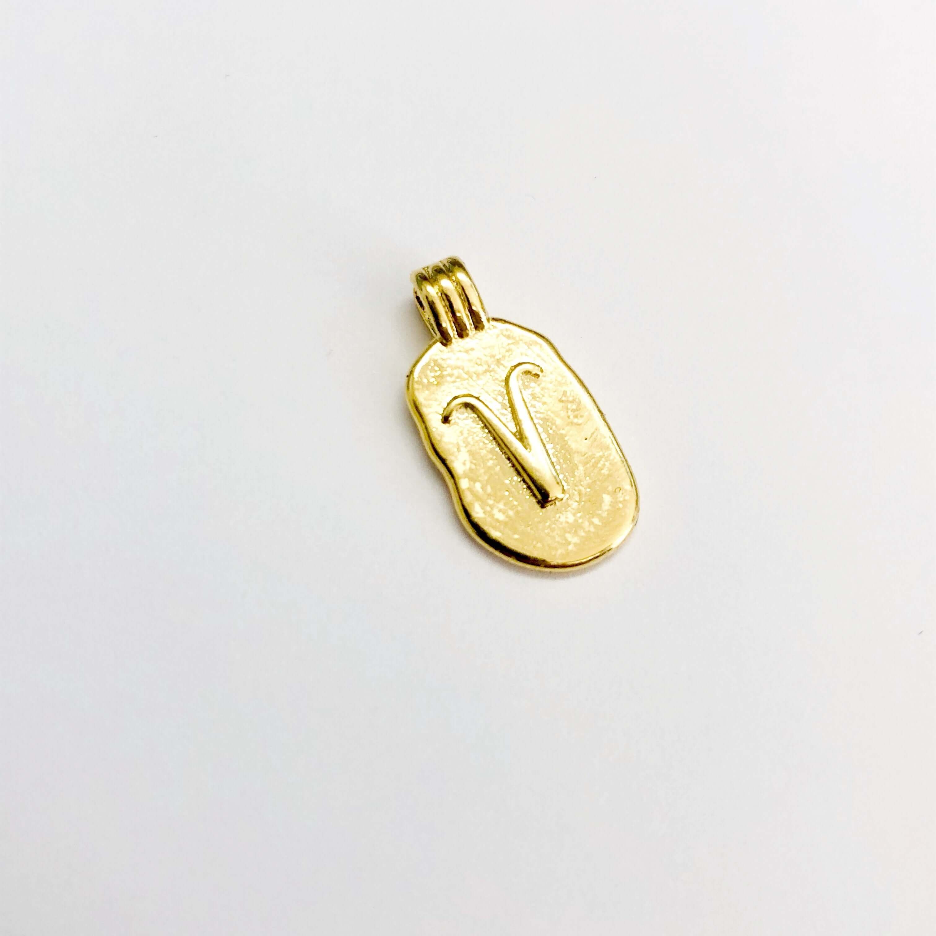 24Kt Gold Plated Brass Zodiac Horoscope Sign, Constellation Medallion Pendant, Celestial Astrology Charm for Necklace Jewelry Making - Image 3