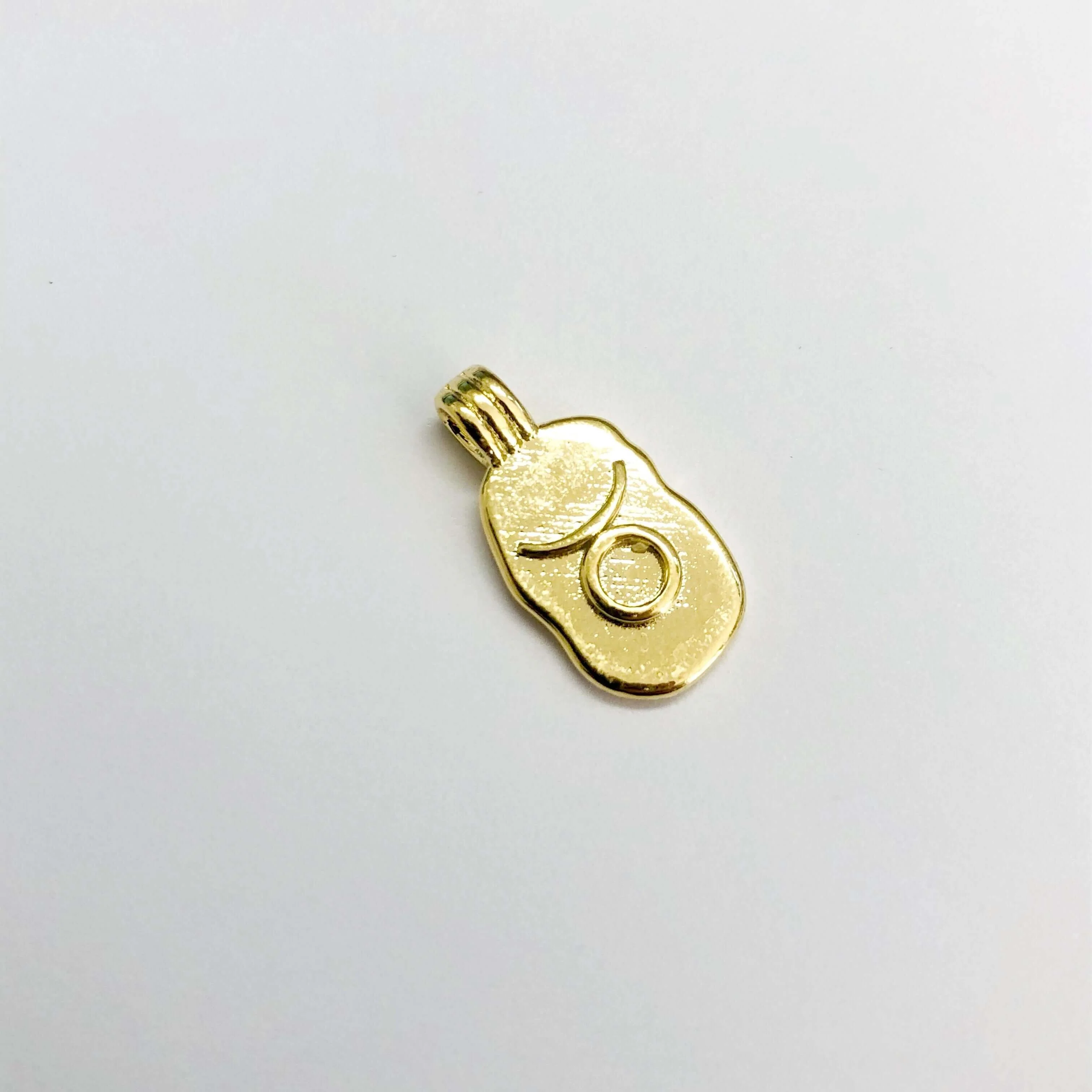 24Kt Gold Plated Brass Zodiac Horoscope Sign, Constellation Medallion Pendant, Celestial Astrology Charm for Necklace Jewelry Making - Image 5