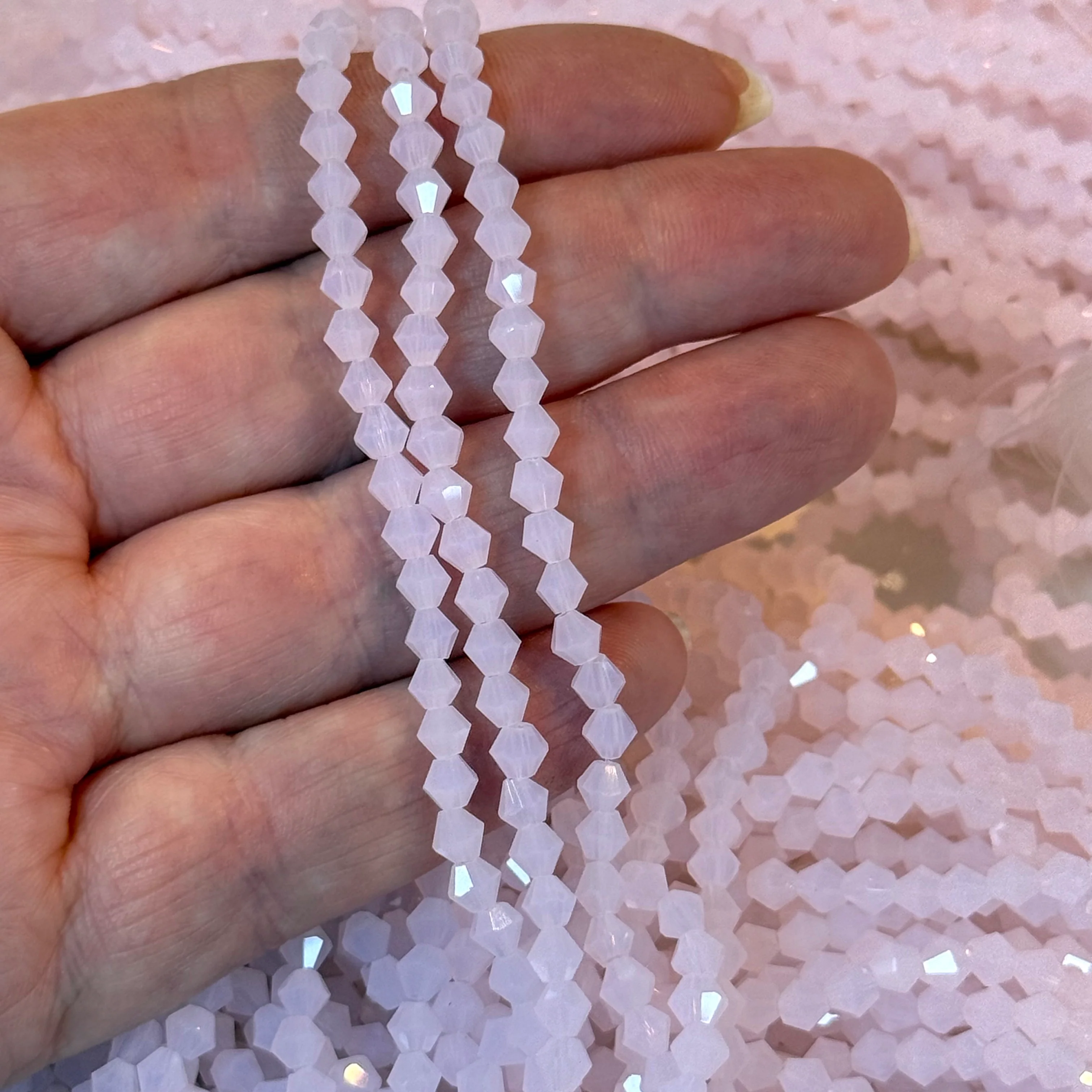 4mm Crystal Bicone Beads, PBC4B57