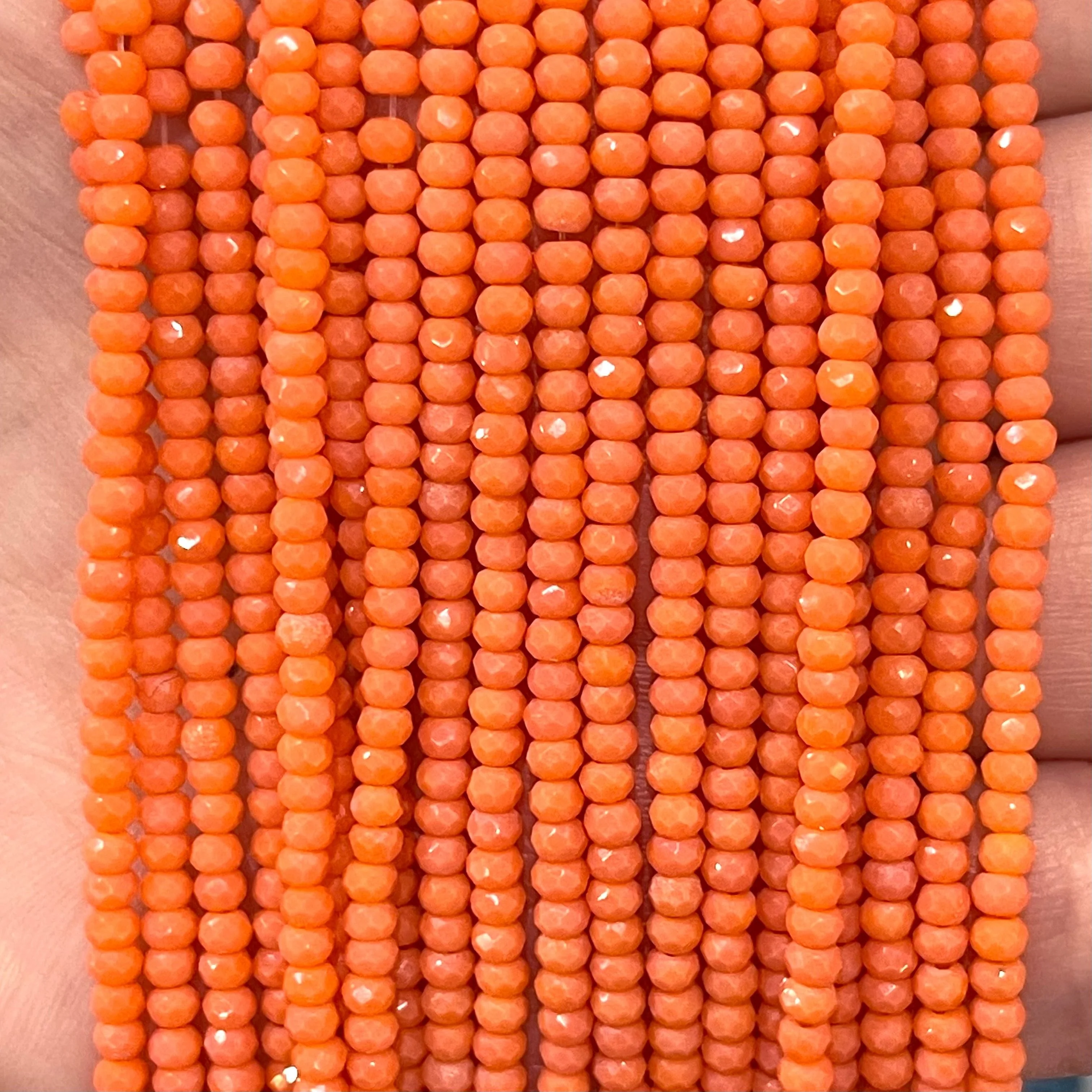 Crystal faceted rondelle 2mm Beads, PBC2C22