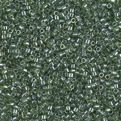 DB1227 Transparent Olive Luster, Miyuki Delica 11/0