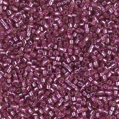 DB2162 Duracoat Silver Lined Dyed Hydrangea, Miyuki Delica 11/0