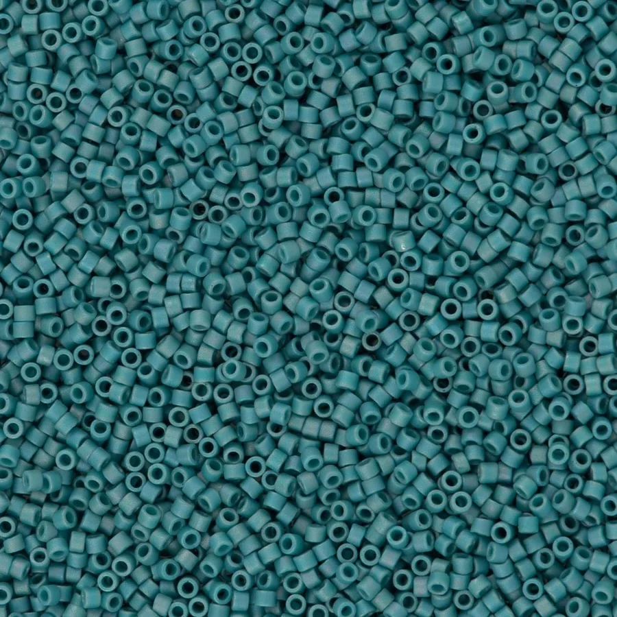 DB2315 - Matted Opaque Glazed Nile Blue AB Miyuki Delica 11/0