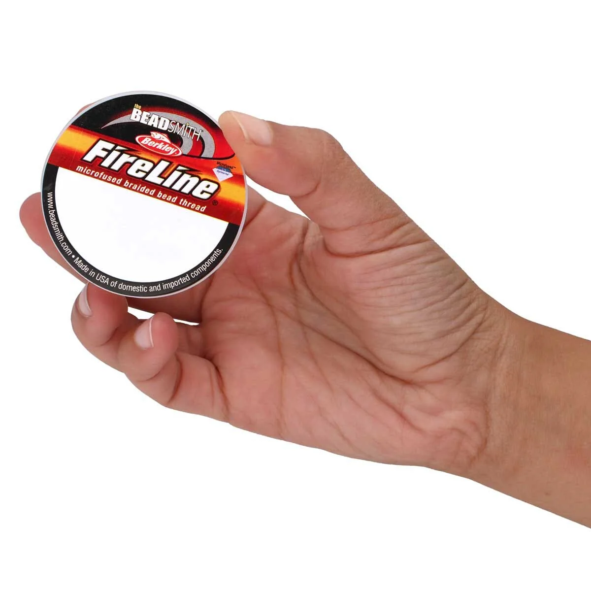 FIRELINE Smoke Grey Beading Thread – 4LB & 6LB, 15 Yards per Spool (2-Pack) - Image 6