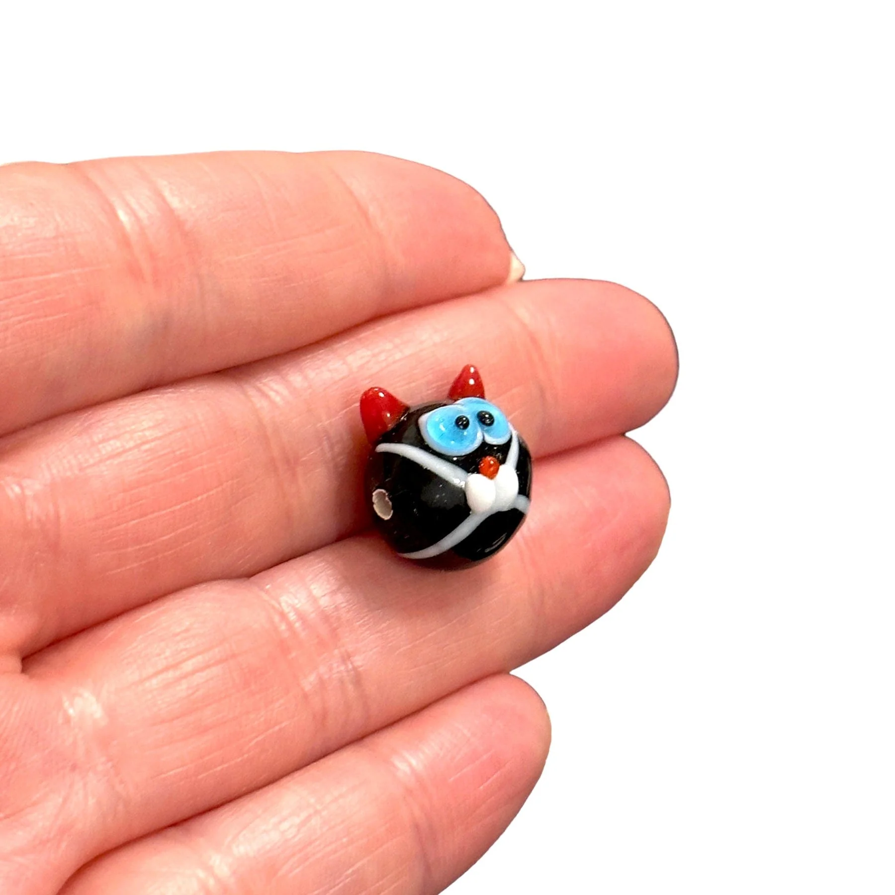 Hand Made Murano Glass Cat Charm - Image 2
