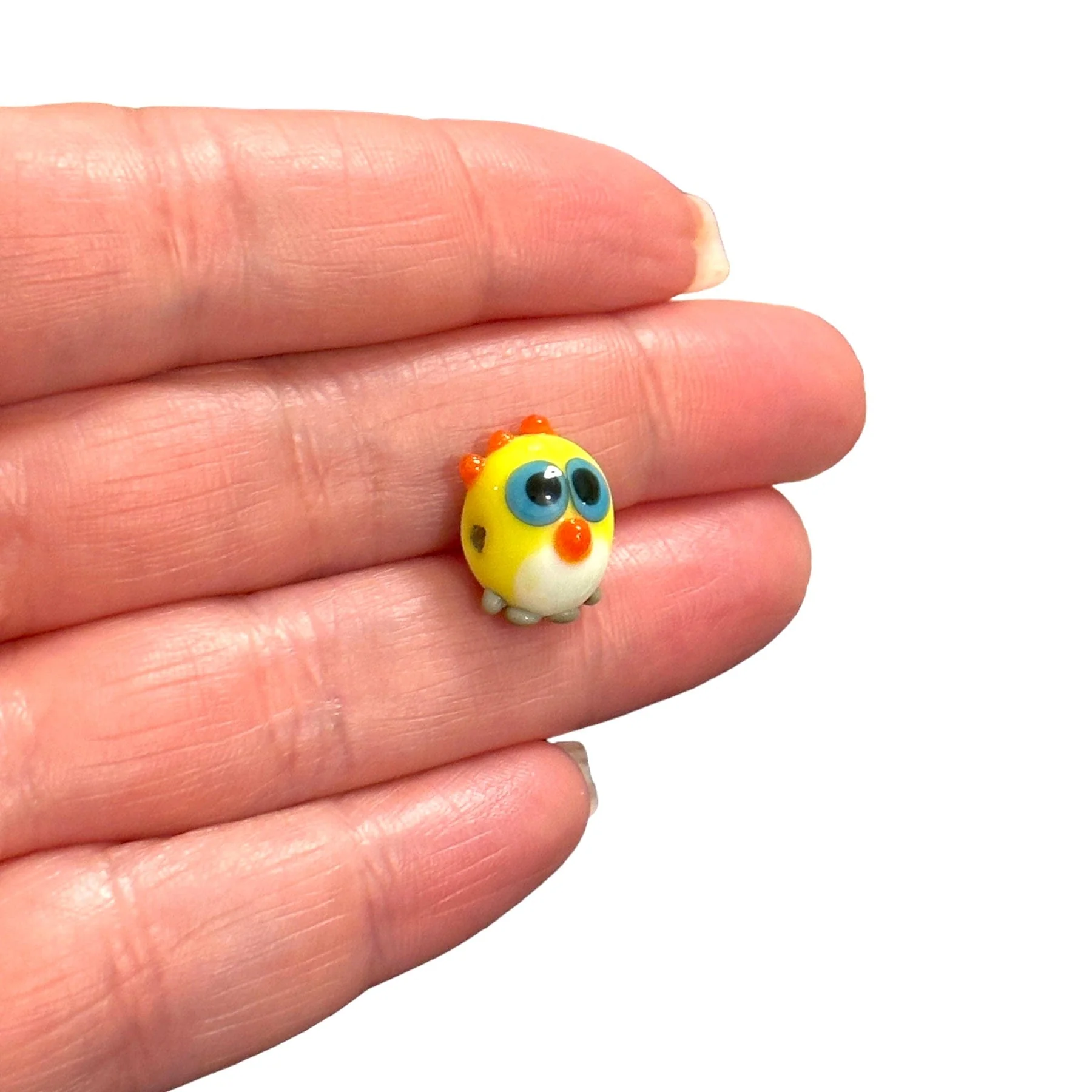 Hand Made Murano Glass Chick Charm - Image 2