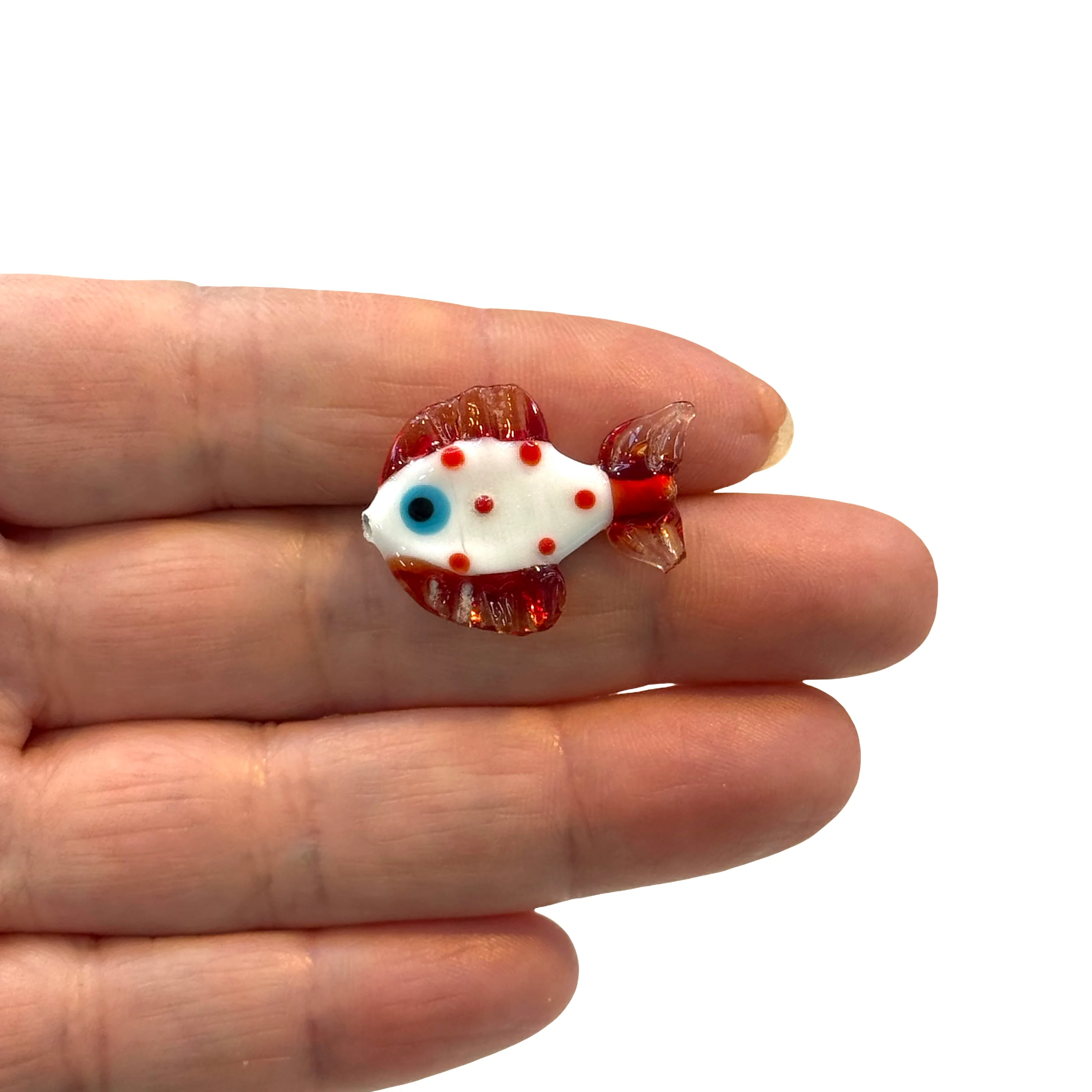 Hand Made Murano Glass Fish Charm