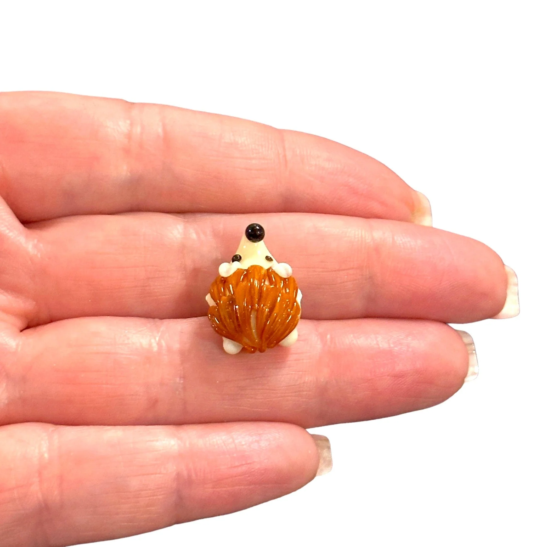 Hand Made Murano Glass Hedgehog Charm - Image 2
