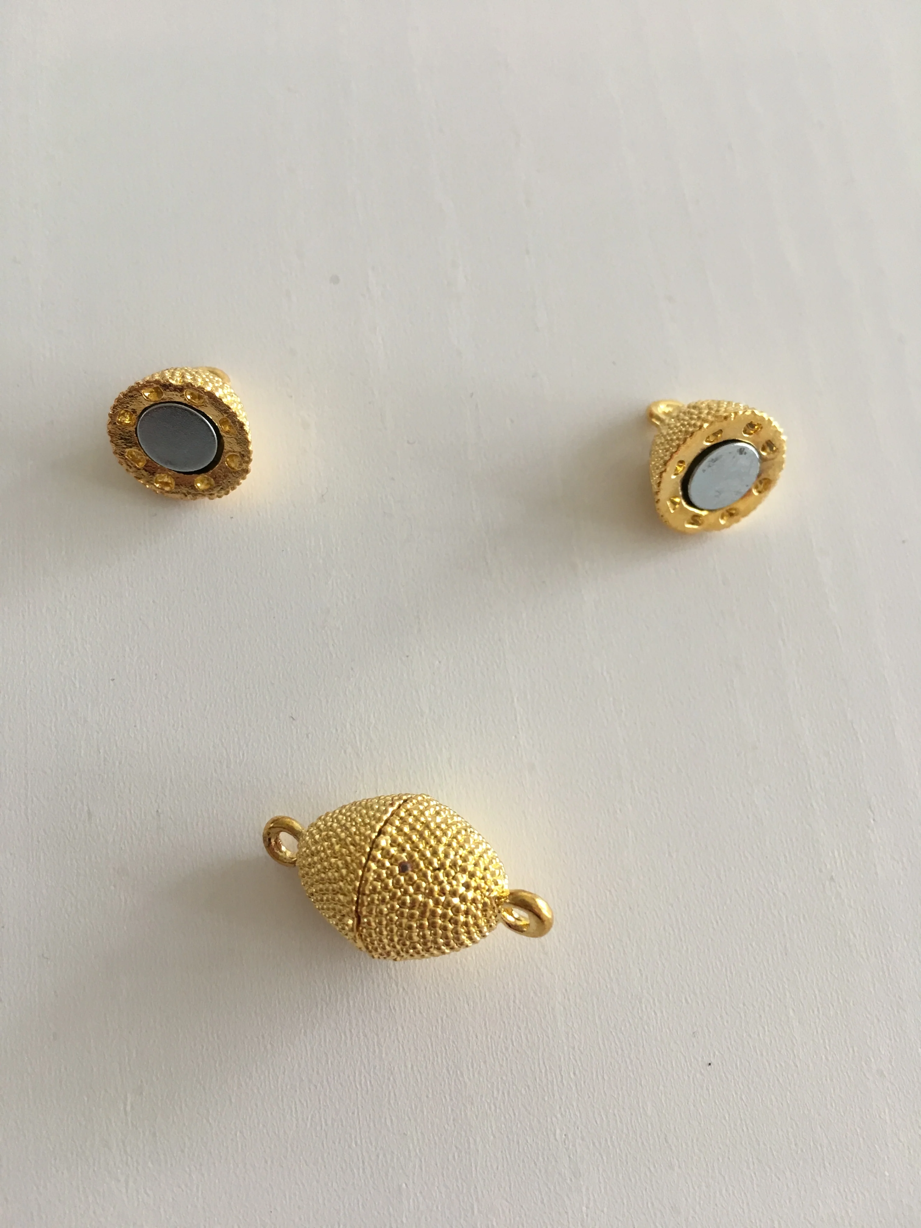 Magnetic Clasps, Magnetic Necklace Clasps, Magnetic Bracelet Clasps, Gold , Silver, Antique Gold, Copper, Gunmetal Magnetic Clasps - Image 3