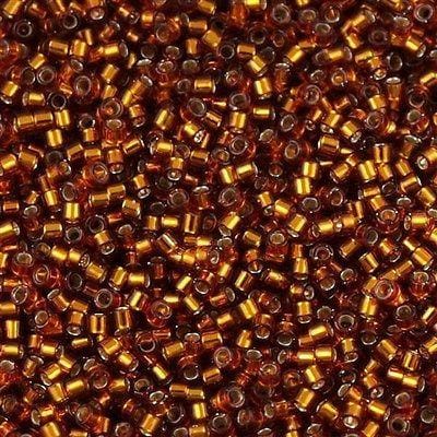 DB0144 - Silver Lined Amber, Miyuki Delica 11/0