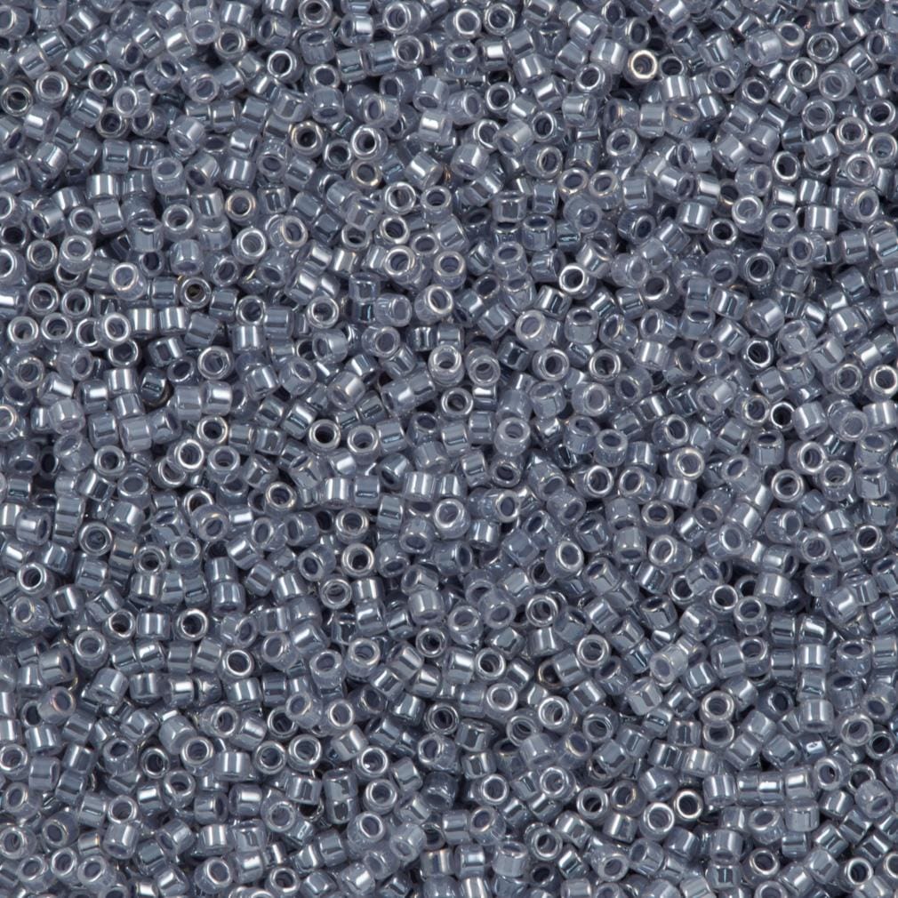 DB0242 - Lined Crystal Grey, Miyuki Delica 11/0