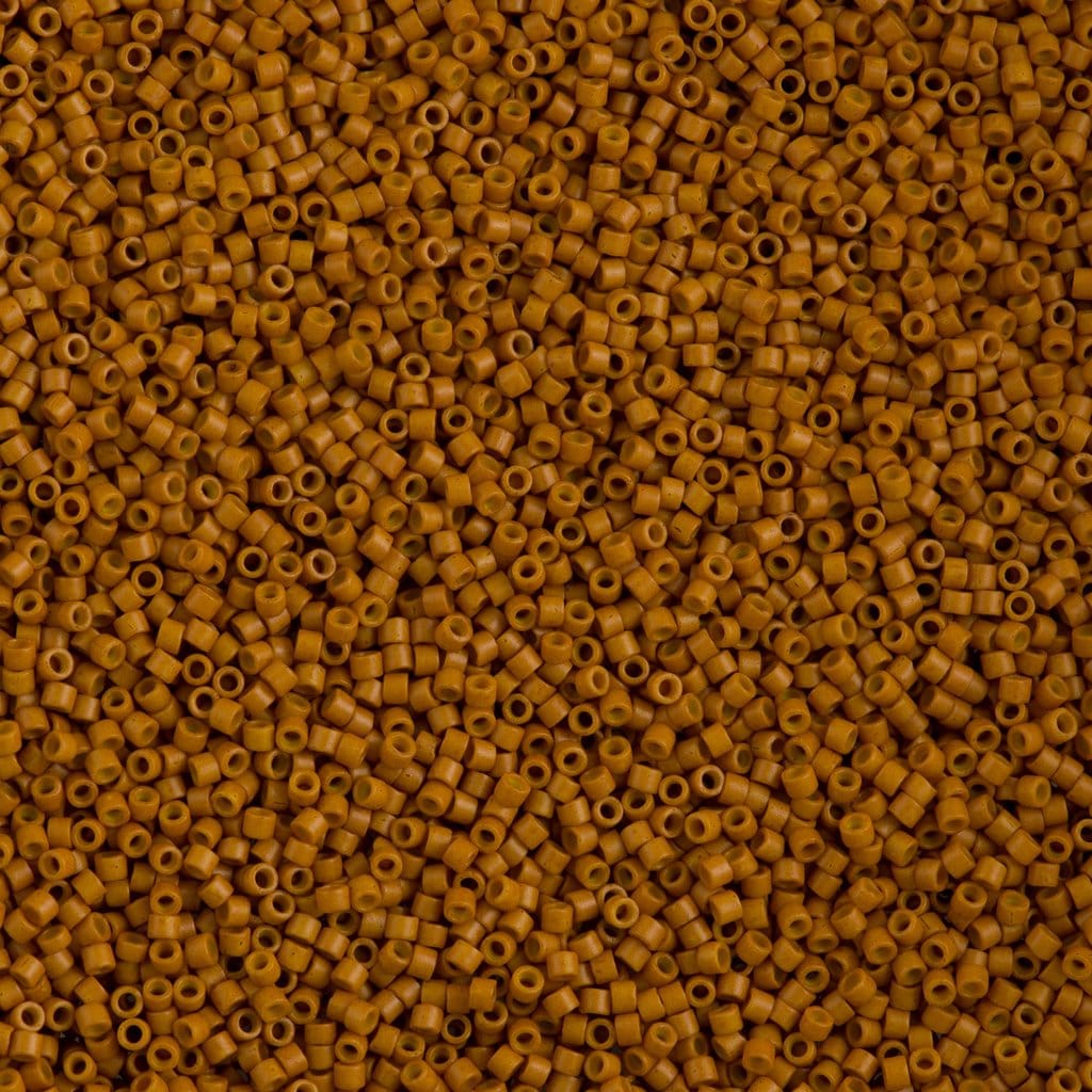 DB0653 Dyed Opaque Pumpkin, Miyuki Delica 11/0