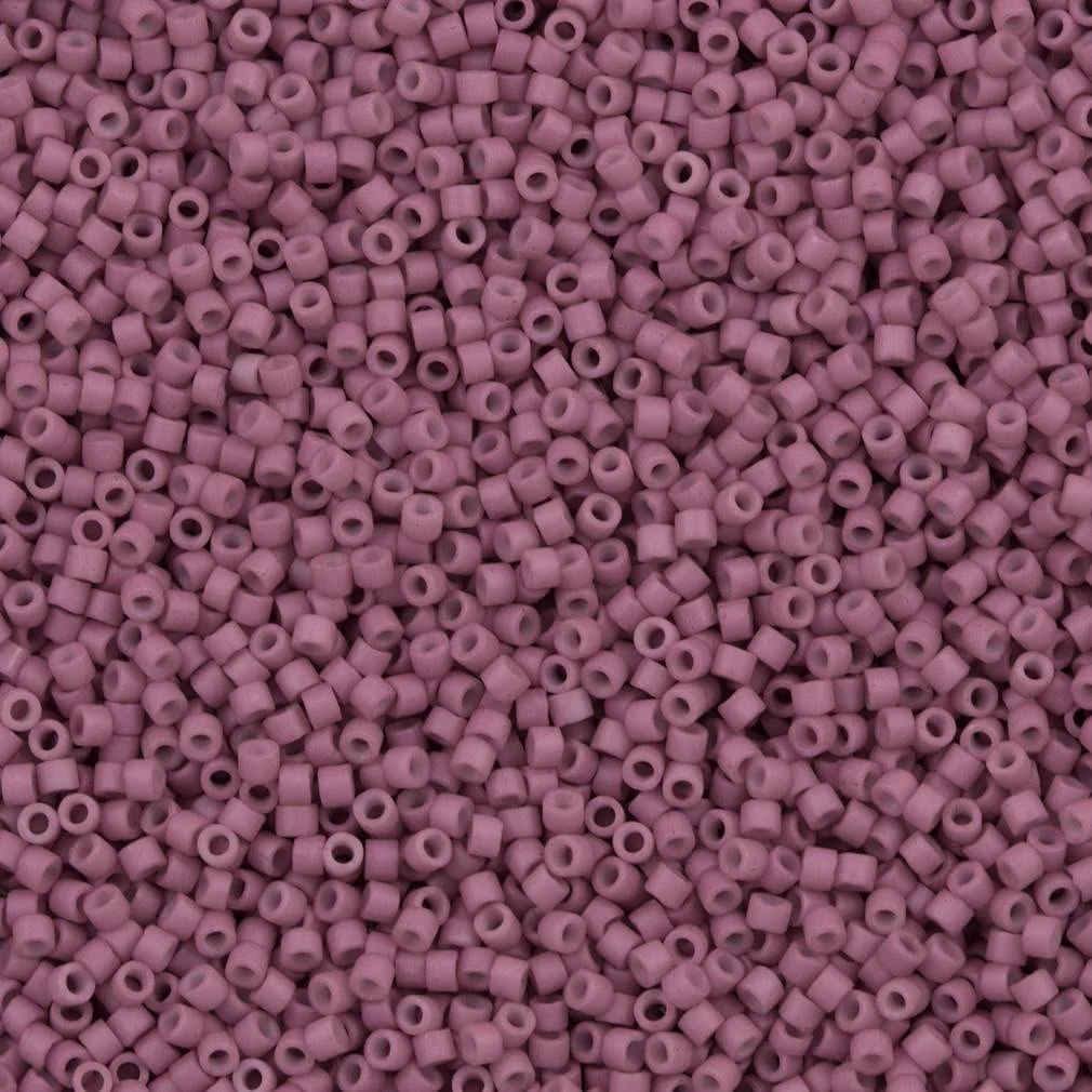 DB0800 - Opaque Rose Matted Dyed, Miyuki Delica 11/0