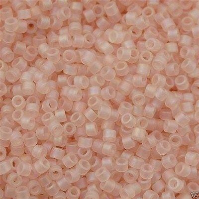 DB0868 - Matted Transparent Pink Mist AB, Miyuki Delica 11/0
