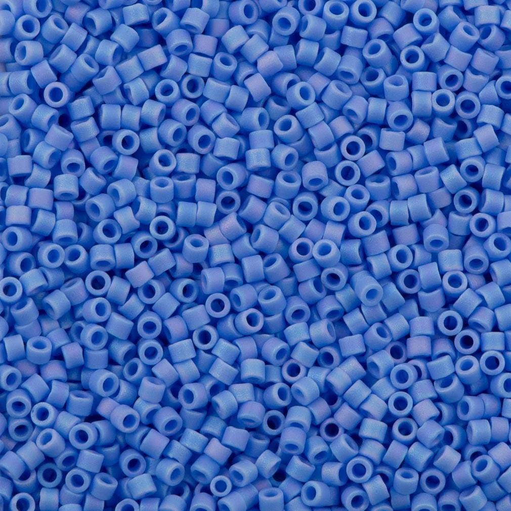 DB0881 - Opaque Lt. Blue AB Matted, Miyuki Delica 11/0