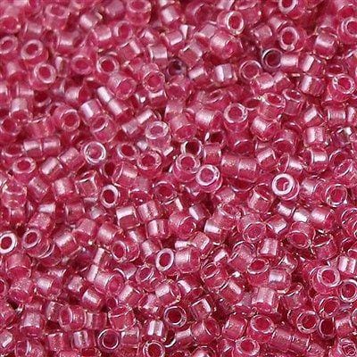 DB0902 - Sparkling Rose Lined Crystal, Miyuki Delica 11/0