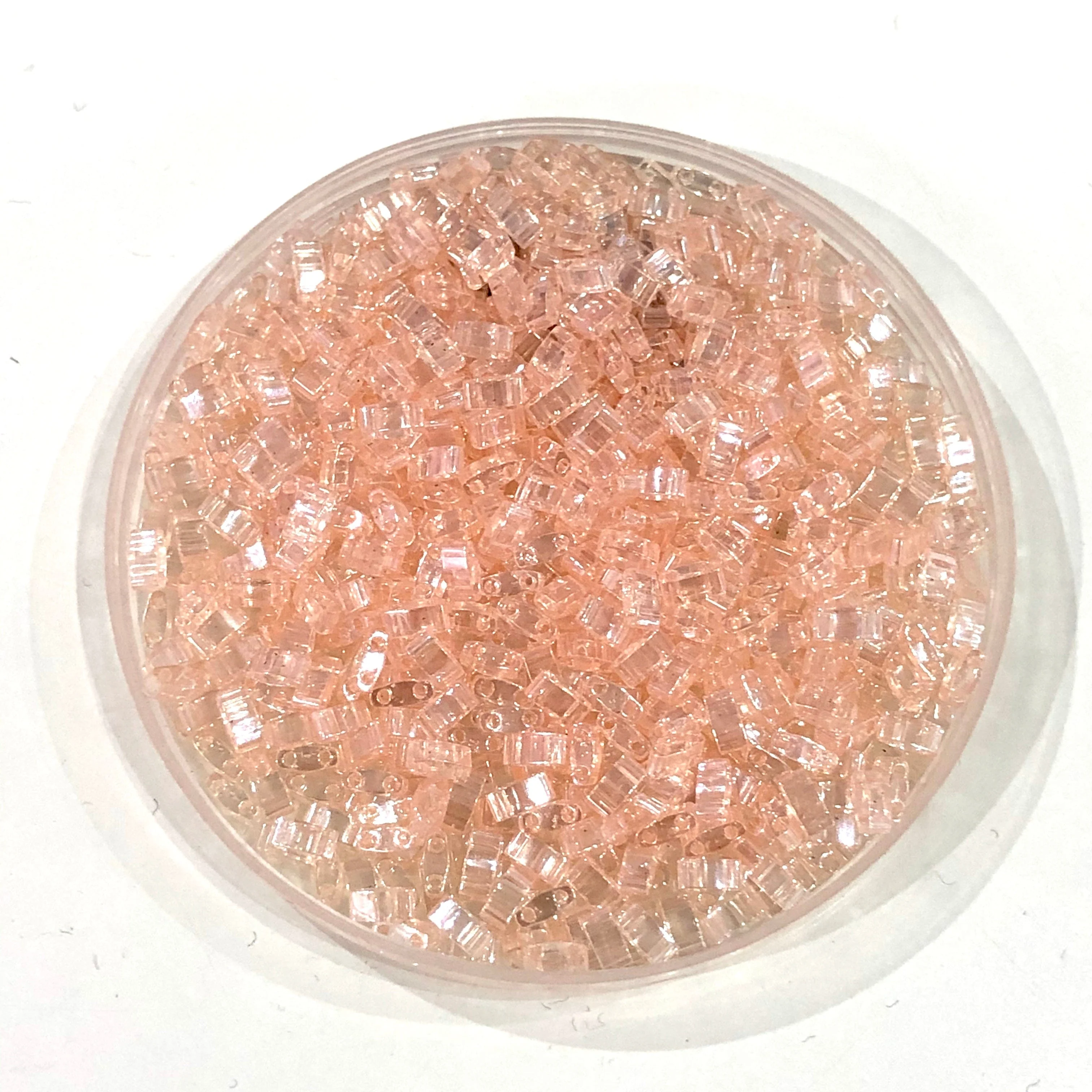 Miyuki Half Tila Beads HTL0365 Lt Rose Luster, - Image 2