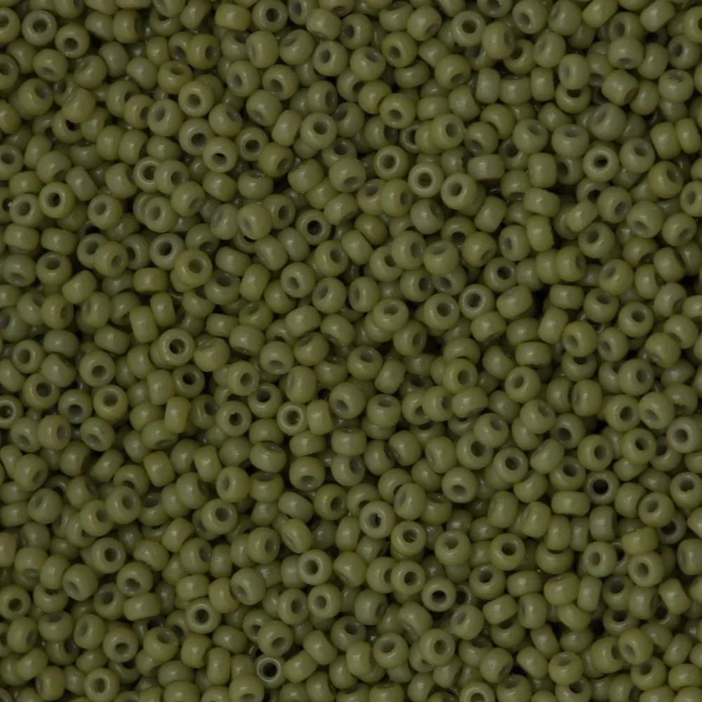 Miyuki Seed Beads 11/0 Duracoat Opaque Cactus, 4474-NEW!!!