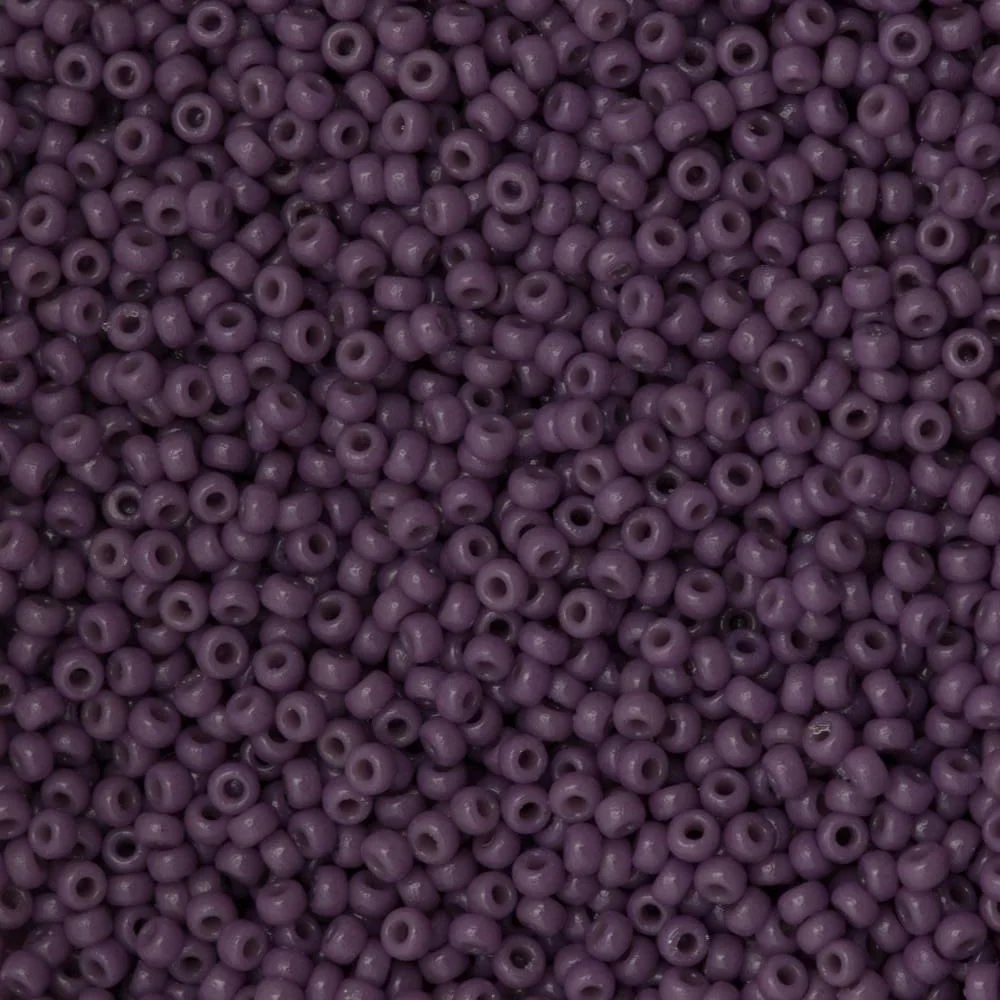 Miyuki Seed Beads 11/0 Duracoat Opaque Dark Orchid, 4489-NEW!!!