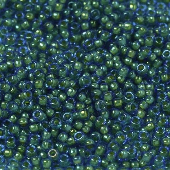 Miyuki Seed Beads 11/0 Fancy Lined Aqua Green , 3743