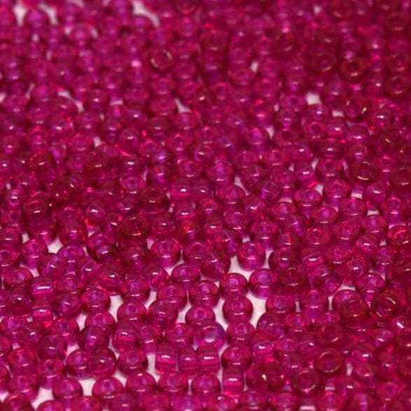 Miyuki Seed Beads 11/0 Fuchsia Transparent ,1406-NEW!