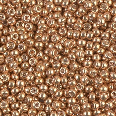 Miyuki Seed Beads 11/0 Galvanized Yellow Gold, 1053(0182)