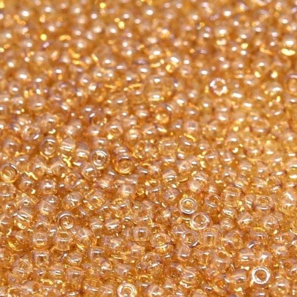 Miyuki Seed Beads 11/0 Light Topaz Luster, 2439-NEW!