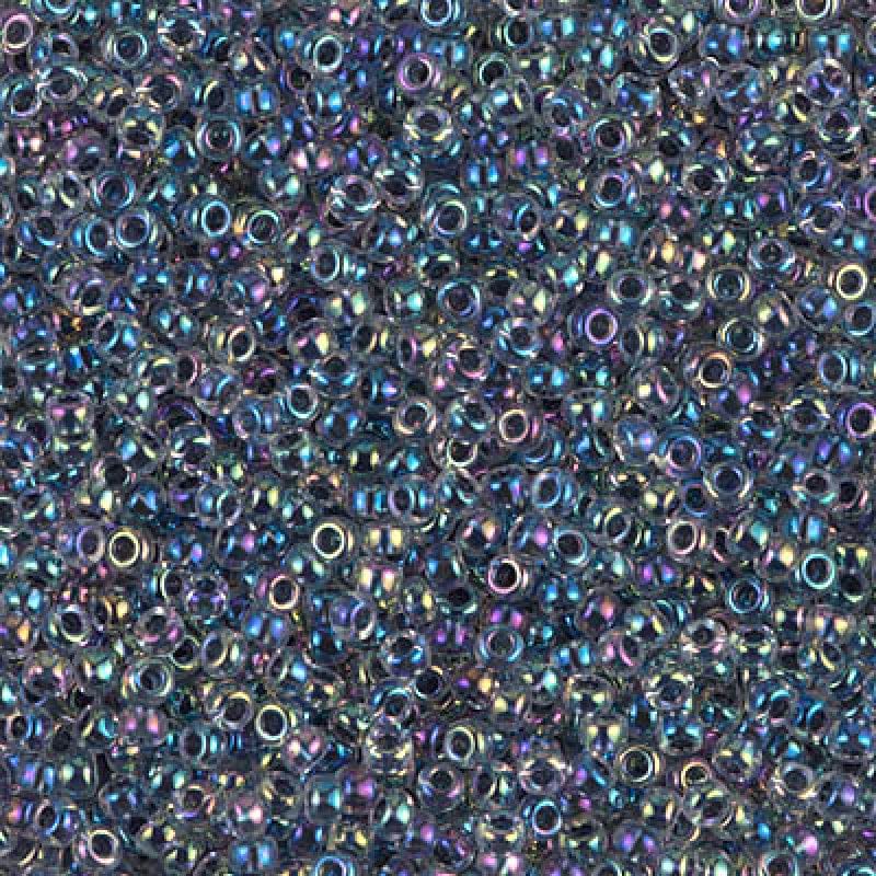 Miyuki Seed Beads 11/0 Noir Lined Crystal AB ,0283-NEW!!!